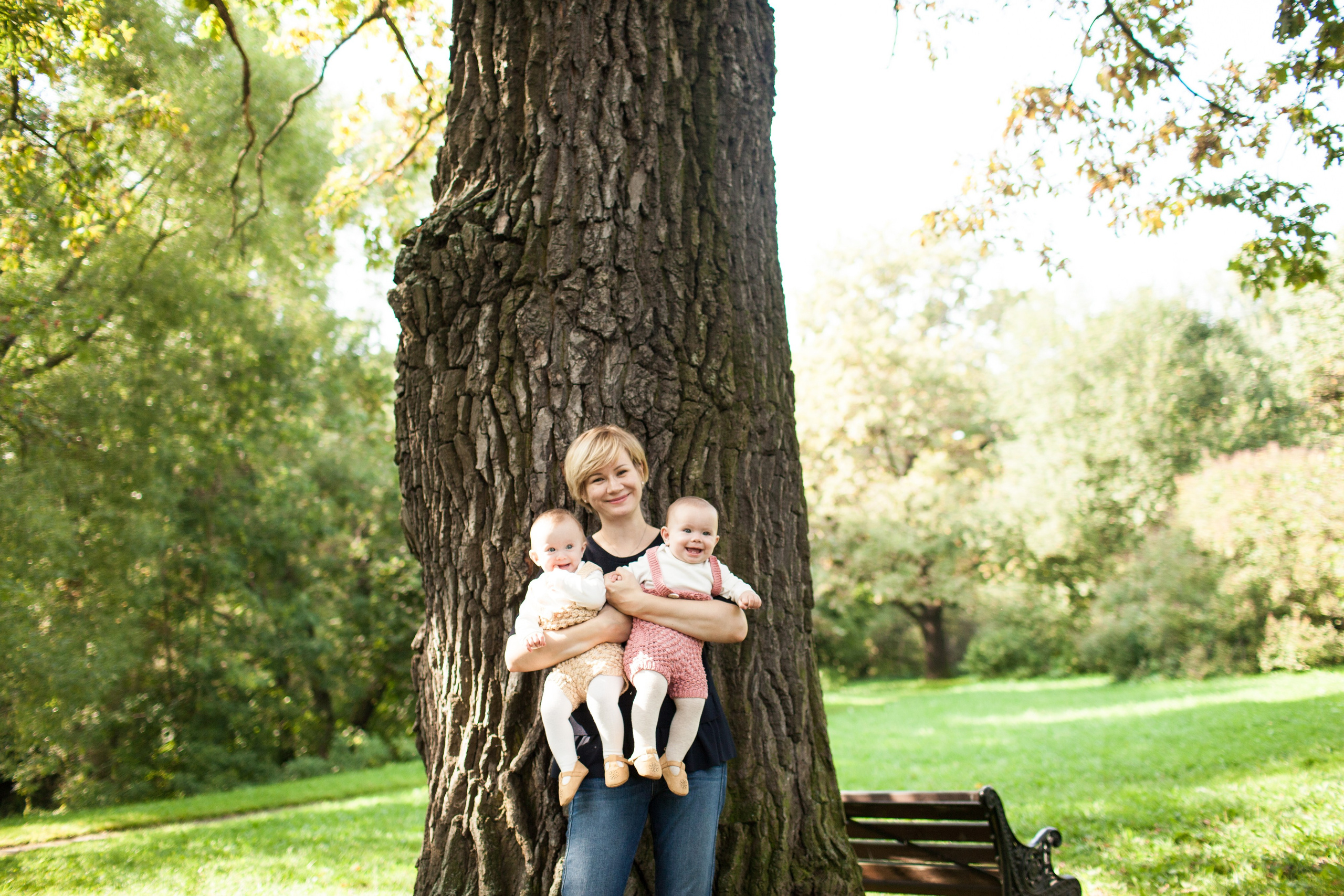 Надя и Юра с Полиной и Сашей. Фотограф в Москве Валентина Иванова
