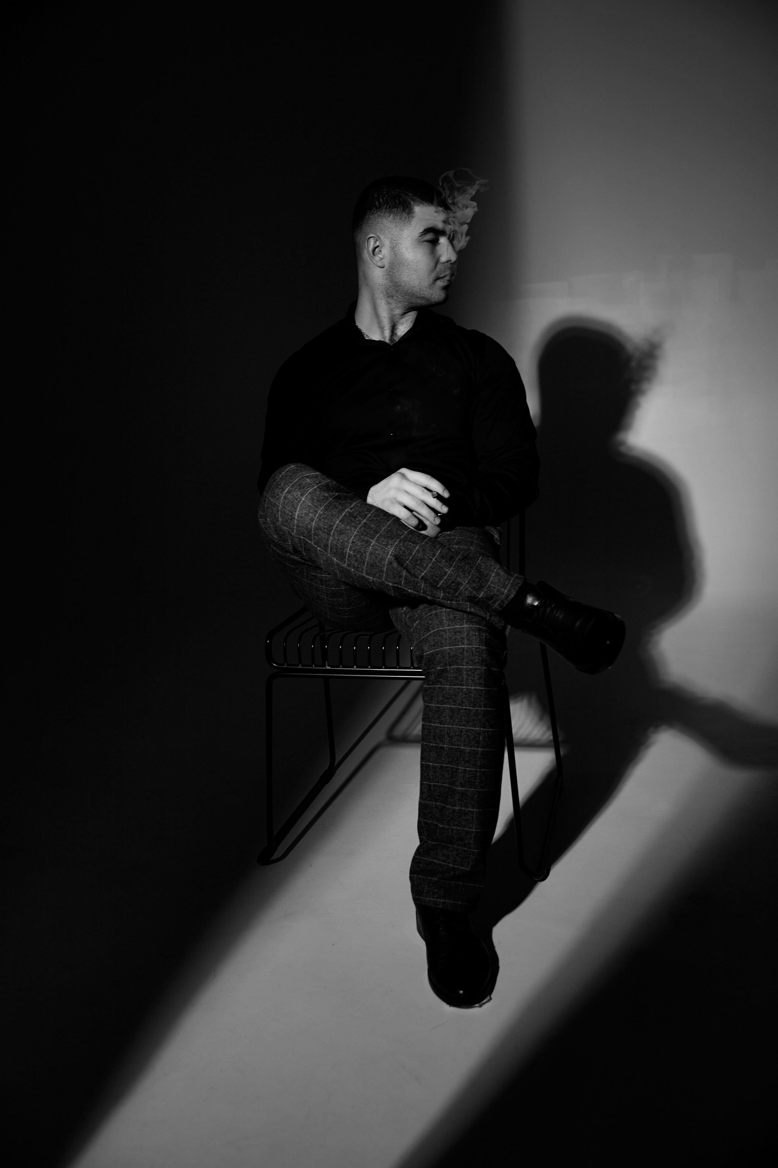 Мужской портрет в студии Ростова. Фотосессии в Ростове-на-Дону. Мария Роскошная