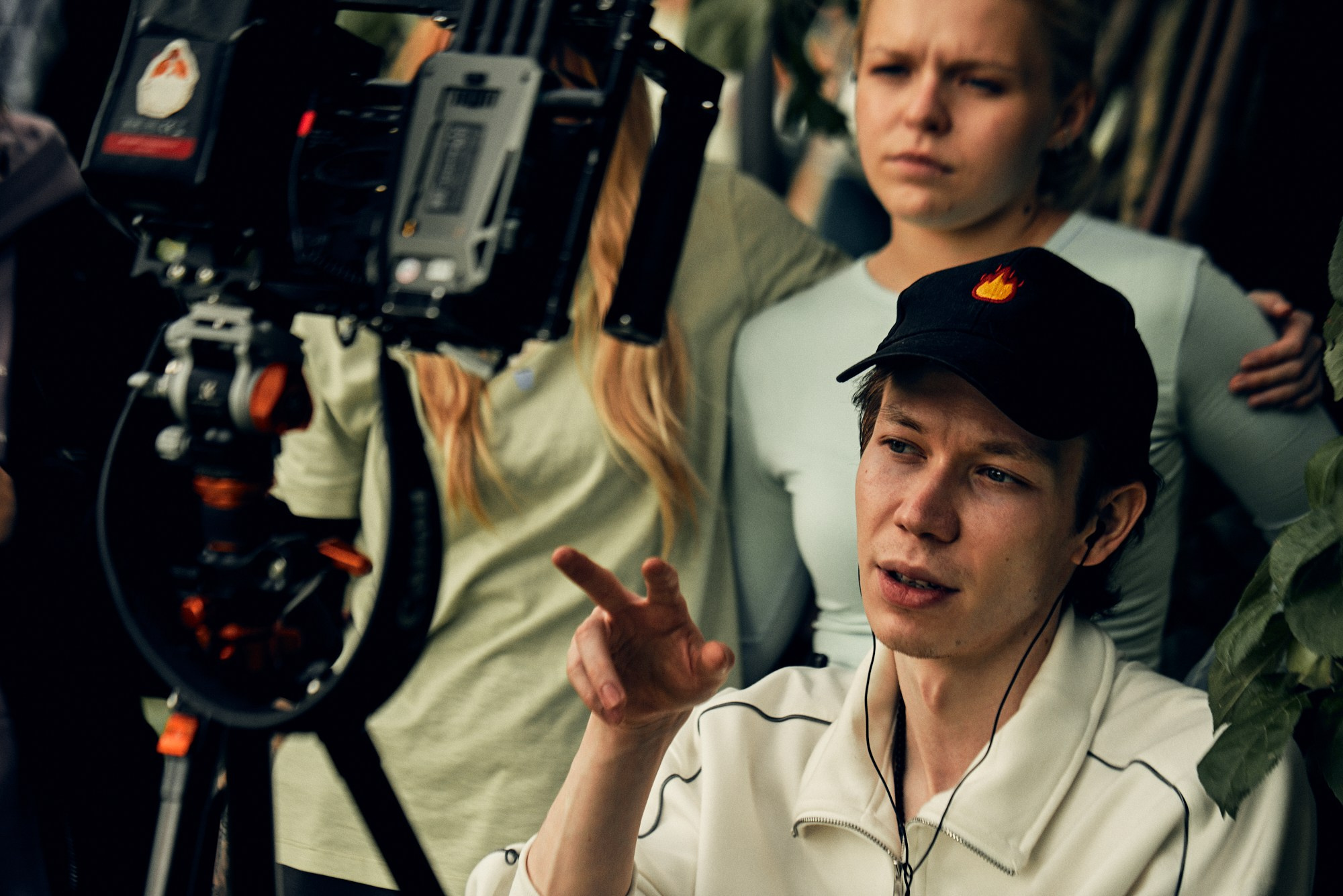 Съёмки фильма «Слабо» — бэкстейдж. Портретный и будуарный фотограф в Москве Никита Гребнев