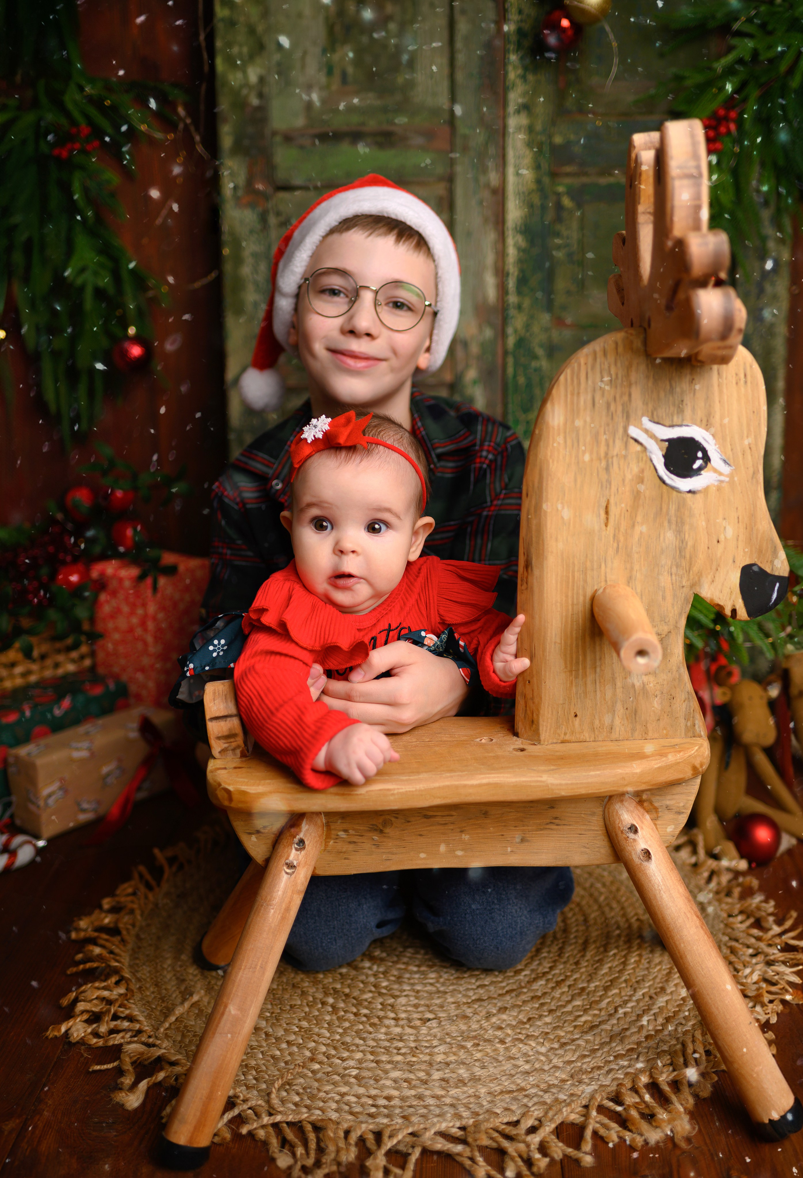 Фотопроект Новый год. Семейный, детский фотограф в Москве Дегтярева Анастасия