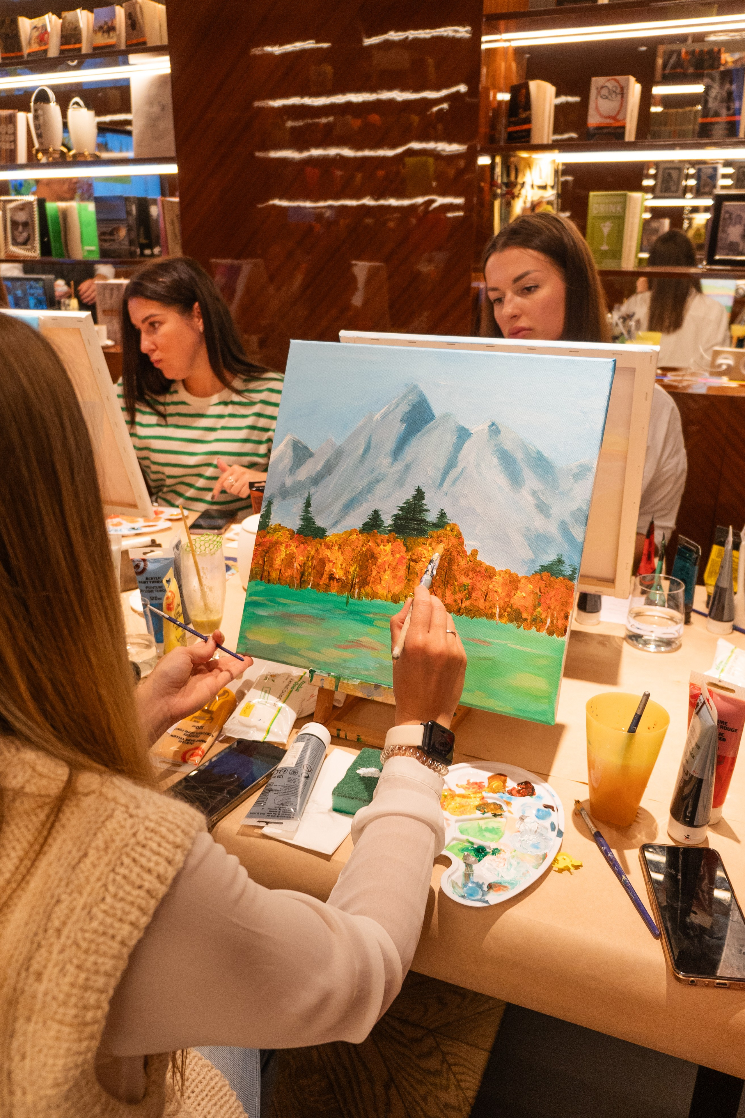 Корпоратив Teach Me Art 3. Портретный фотограф в Москве и Санкт-Петербурге Арина Чех