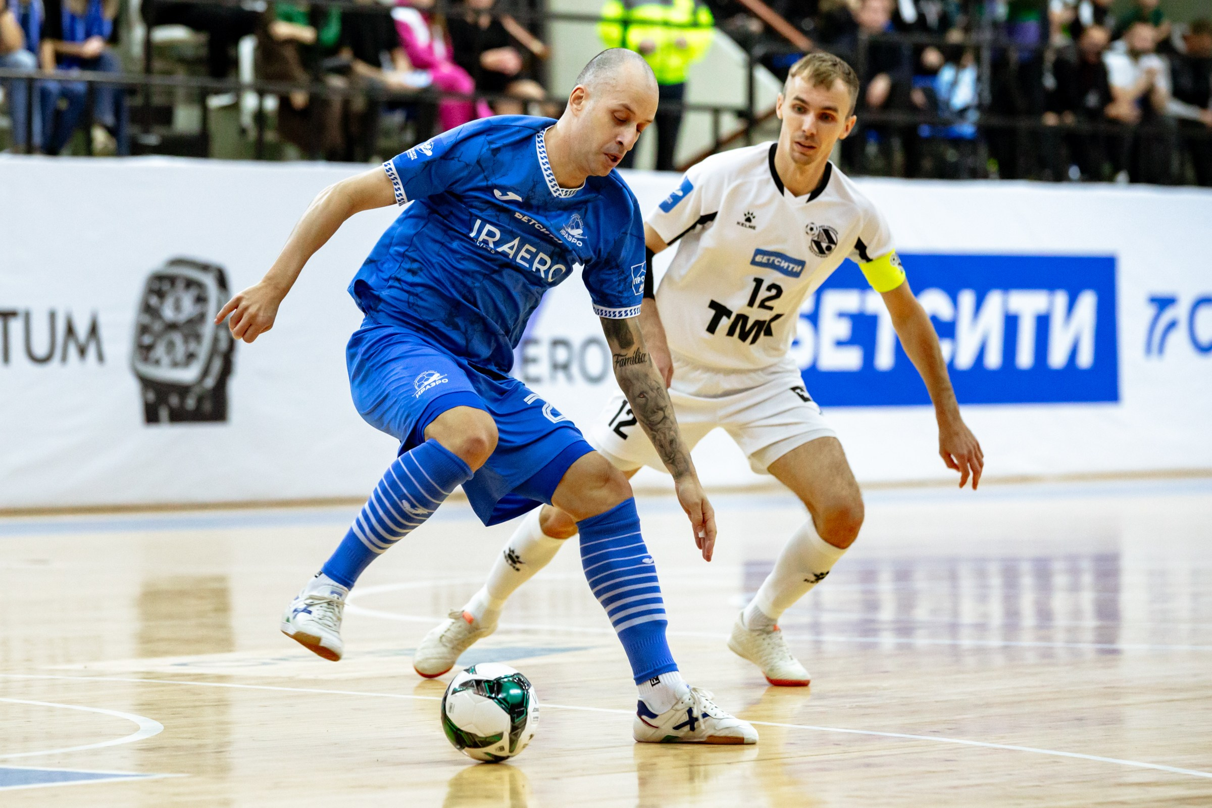 БЕТСИТИ Суперлига по футзалу | ИрАэро — Синара | 11.10.25. Фотограф в Иркутске Евгения Айвазова