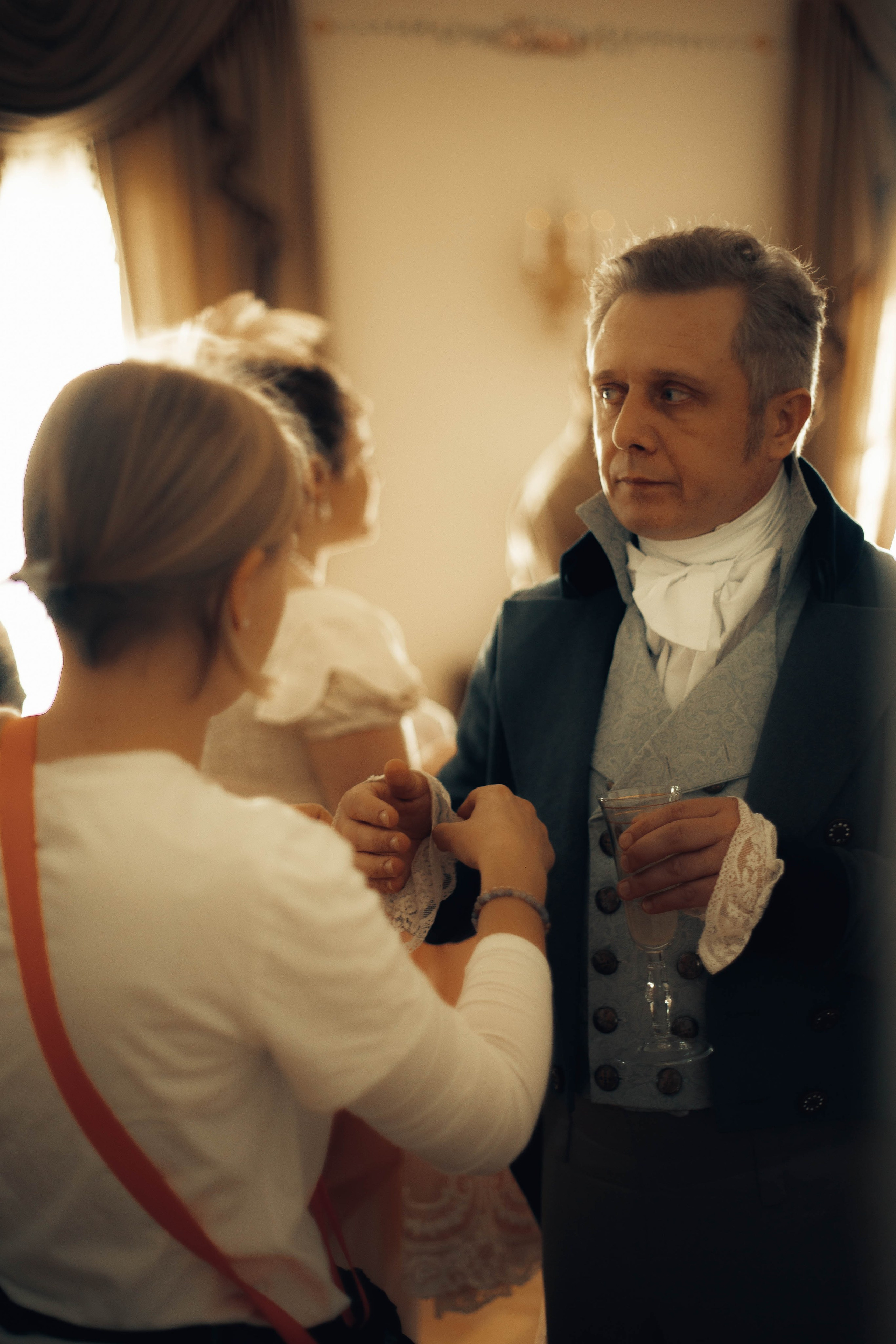 Бэкстейдж с фильма «Онегин». Фотограф Veronika Potaseva