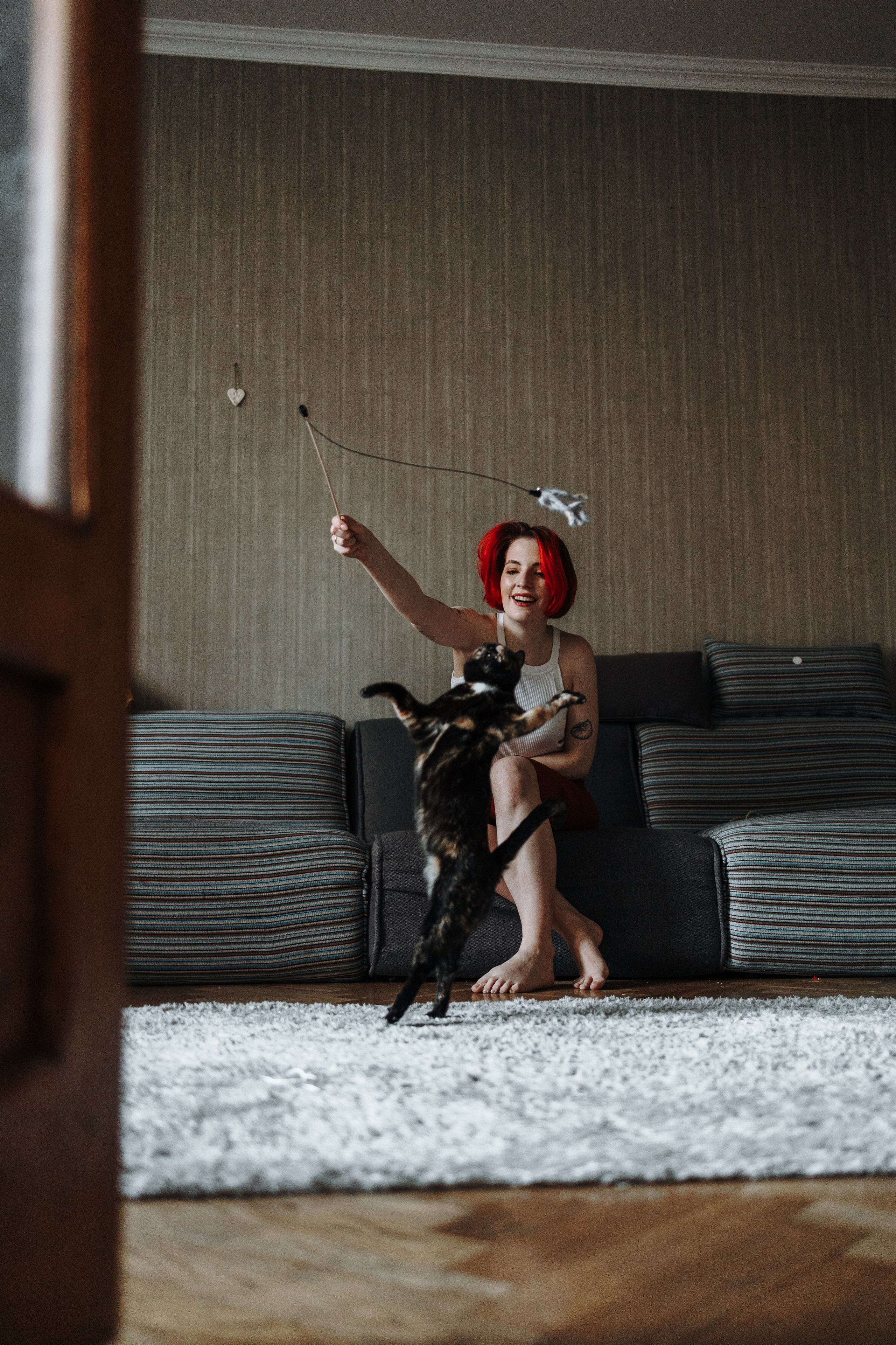 Саша и ее хвосты. Фотограф — Анималист | Санкт-Петербург