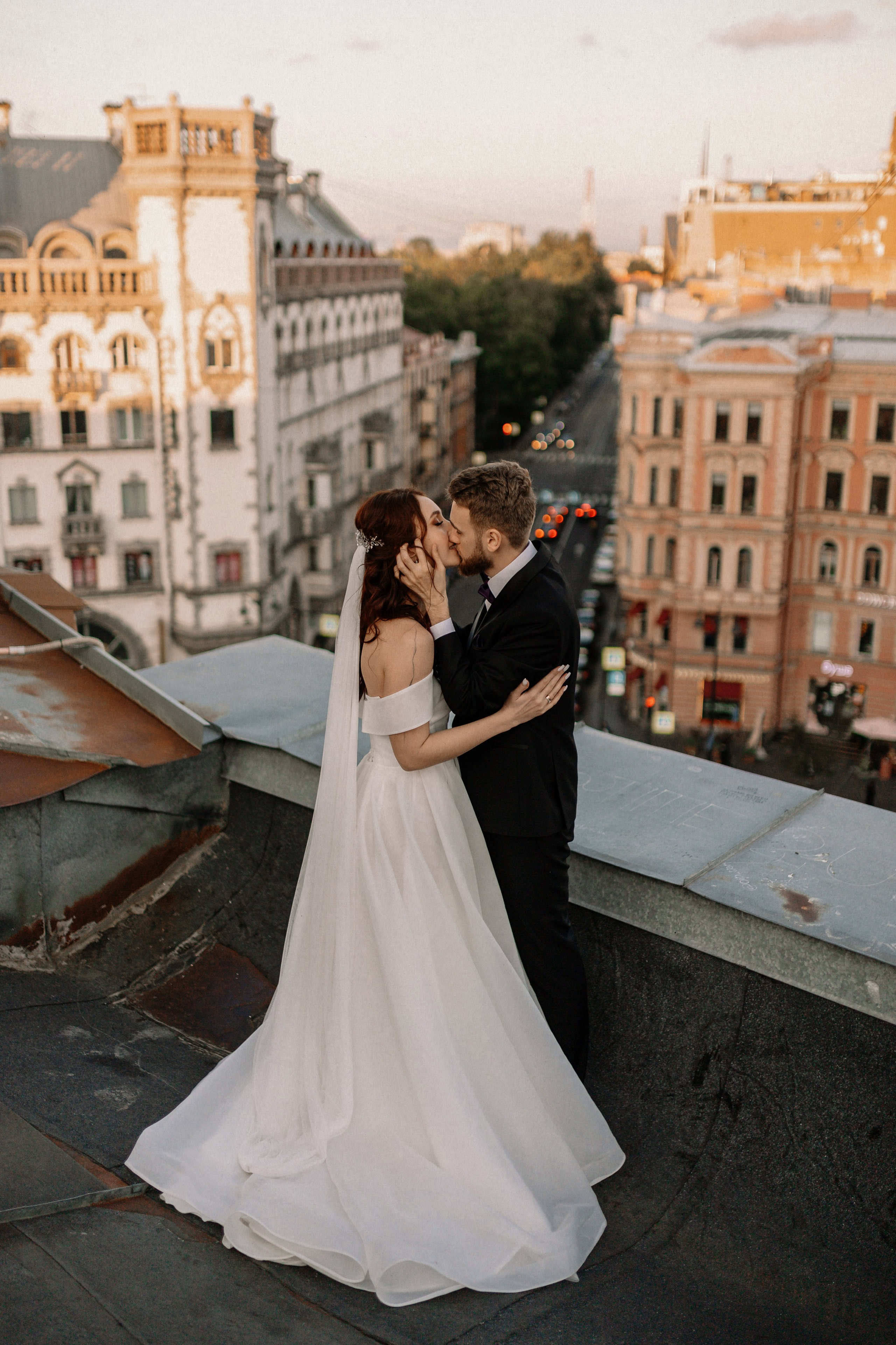Крыша Петроградки. Николь — ваш любимый фотограф в Санкт-Петербурге