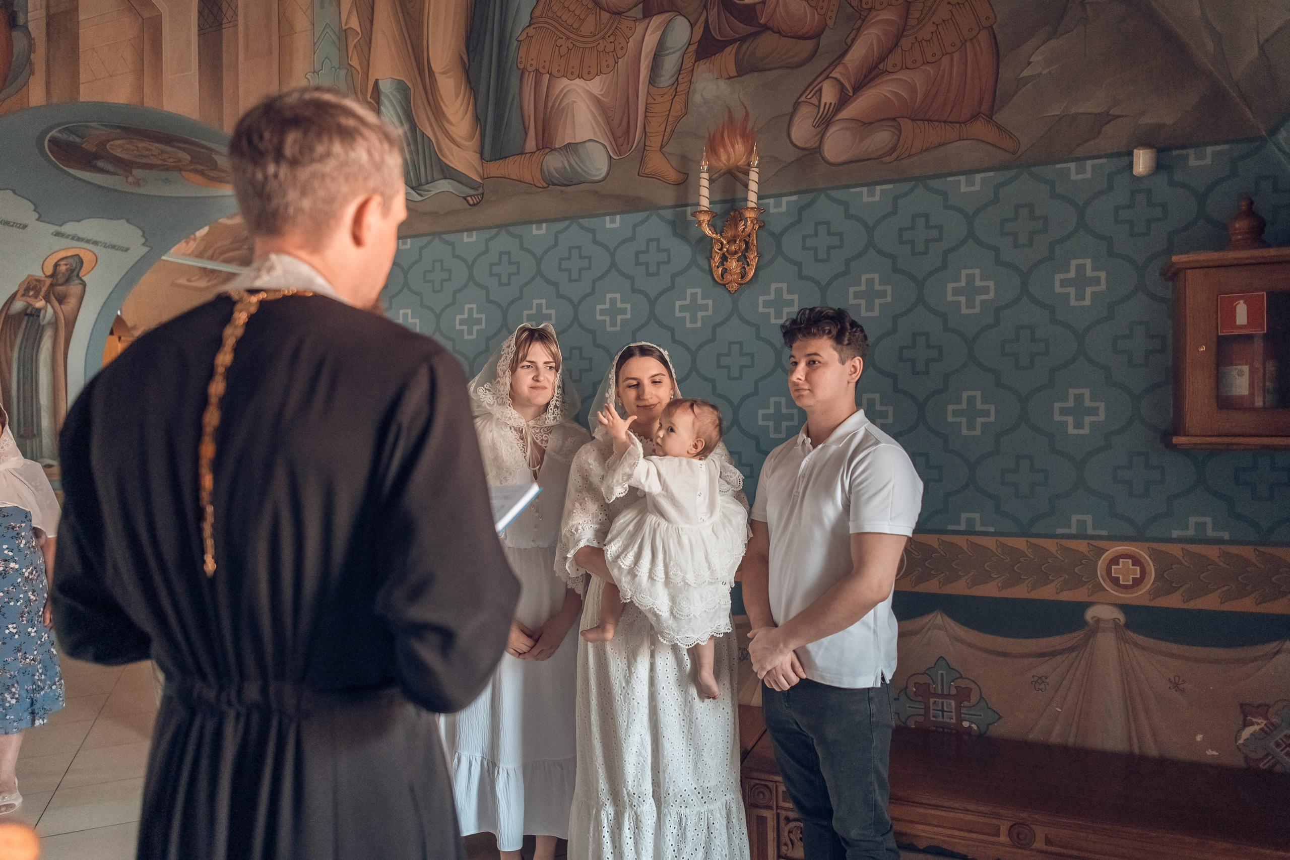 Таинство Крещения Таисии. Свято-Троицкий Храм. Главная