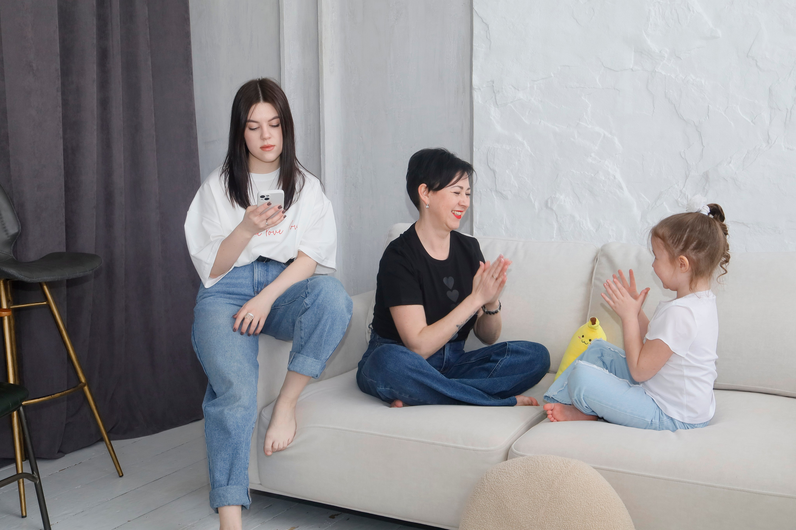 Семейные фотосессии в студии!. Семейный и детский фотограф Майя Гришина