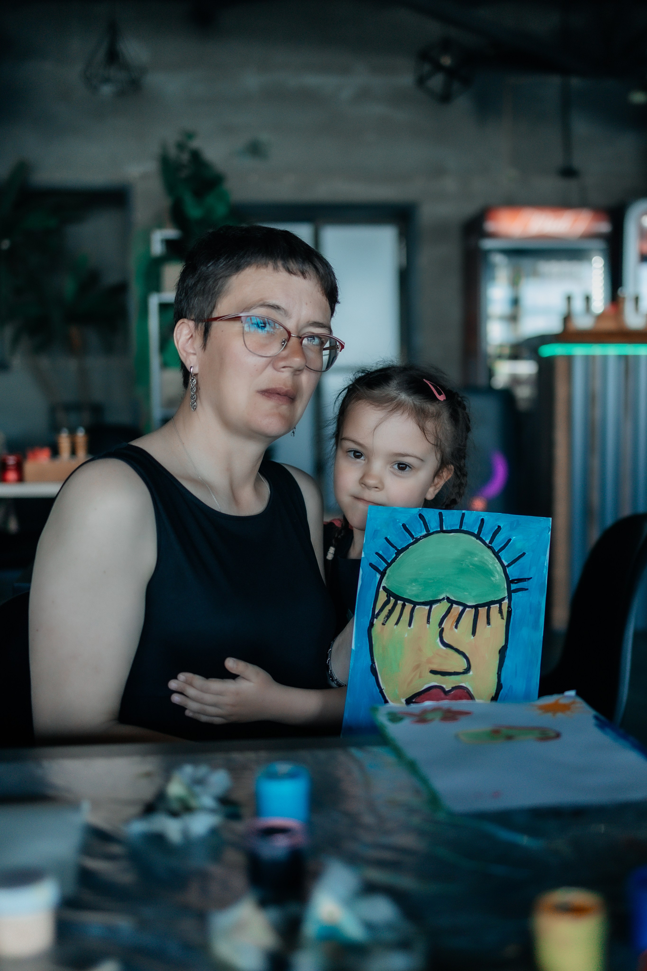 Азартное рисование. Семейный и детский фотограф в Славгороде Анастасия Винс