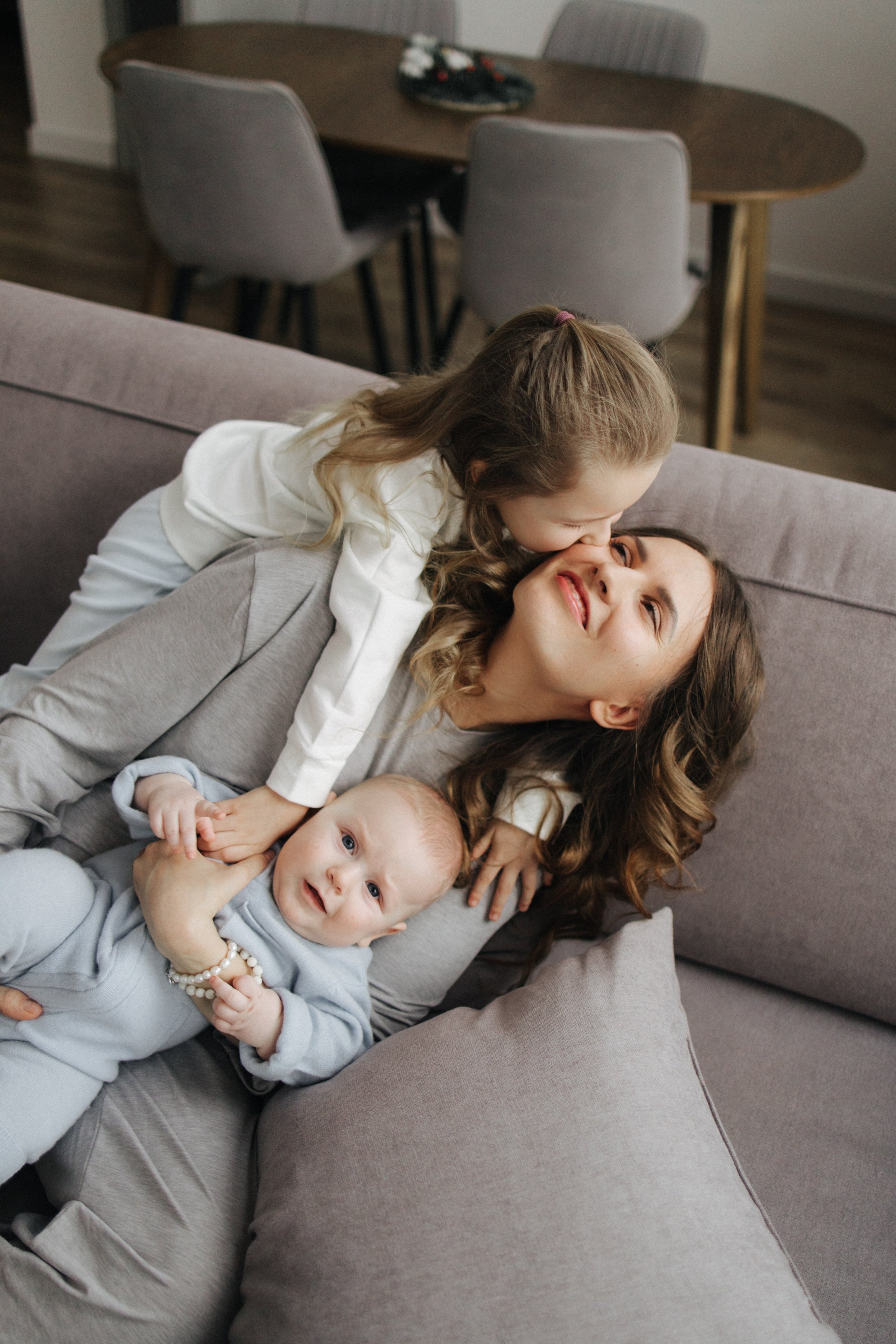 Зима в доме. Семейный фотограф Москва Наталия Осьмакова