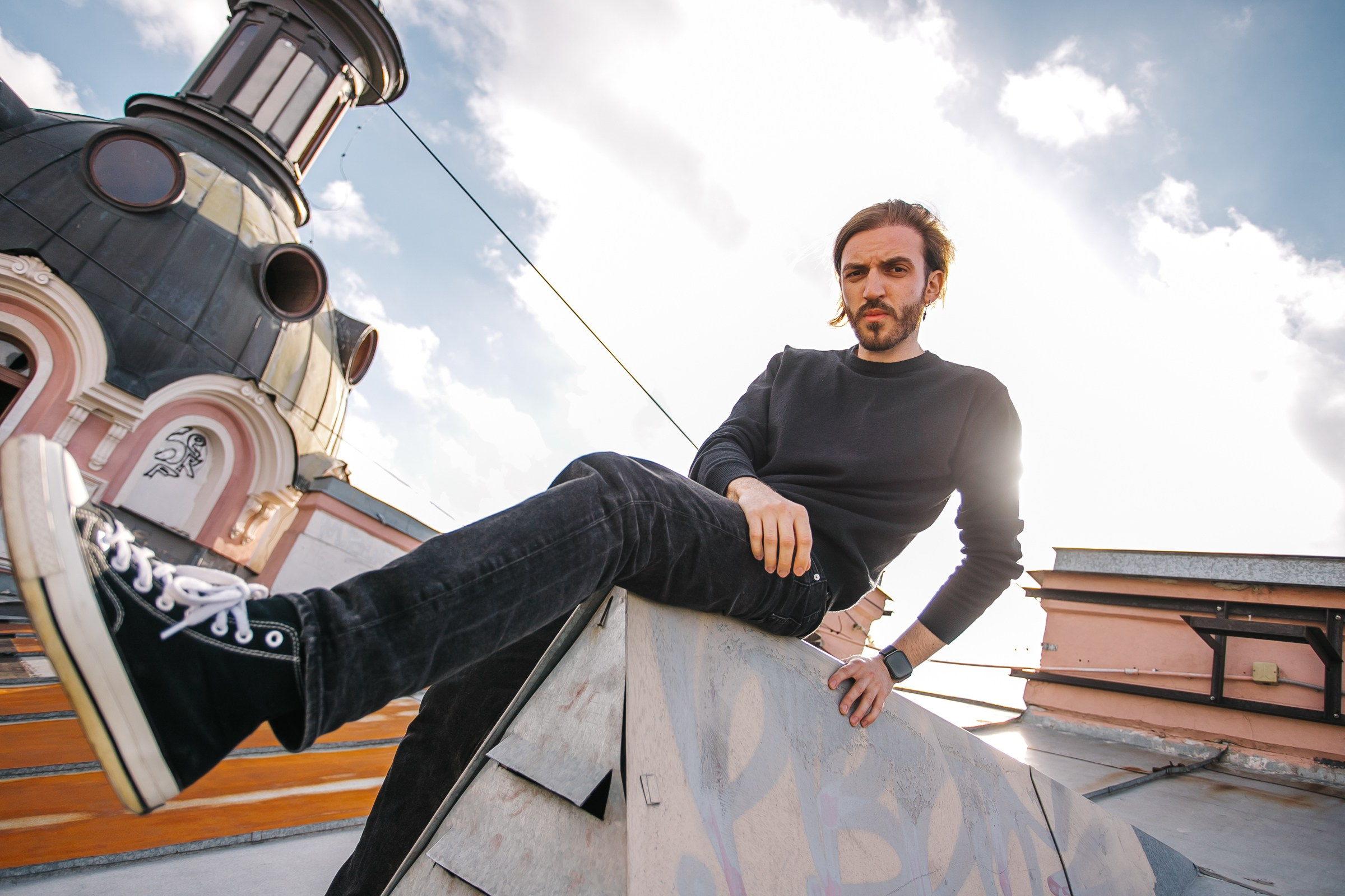 Прогулка по крышам. Фотограф в Санкт-Петербурге Юлия Ласкари