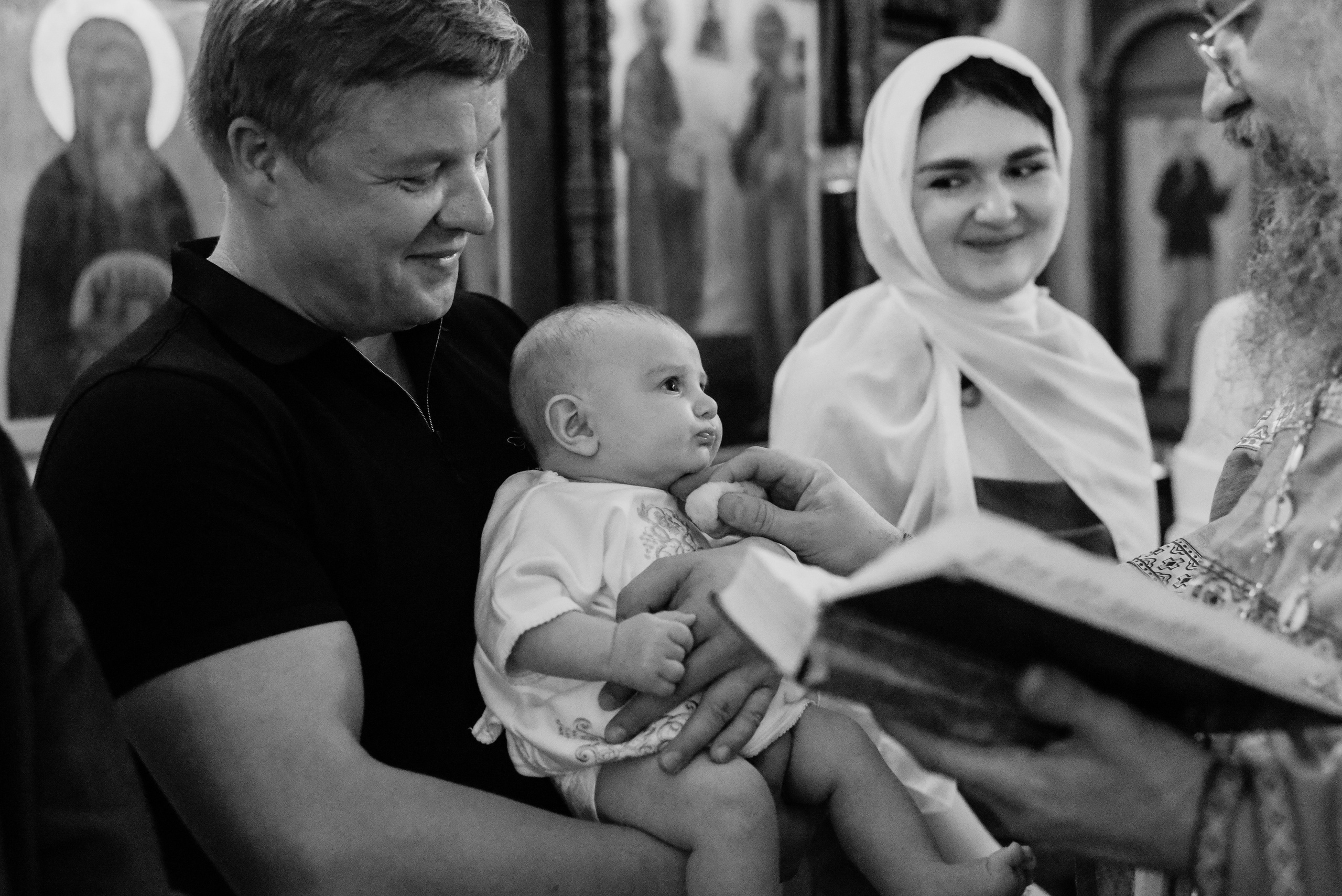 Крещение Габриэля. Фотограф, визажист. Москва