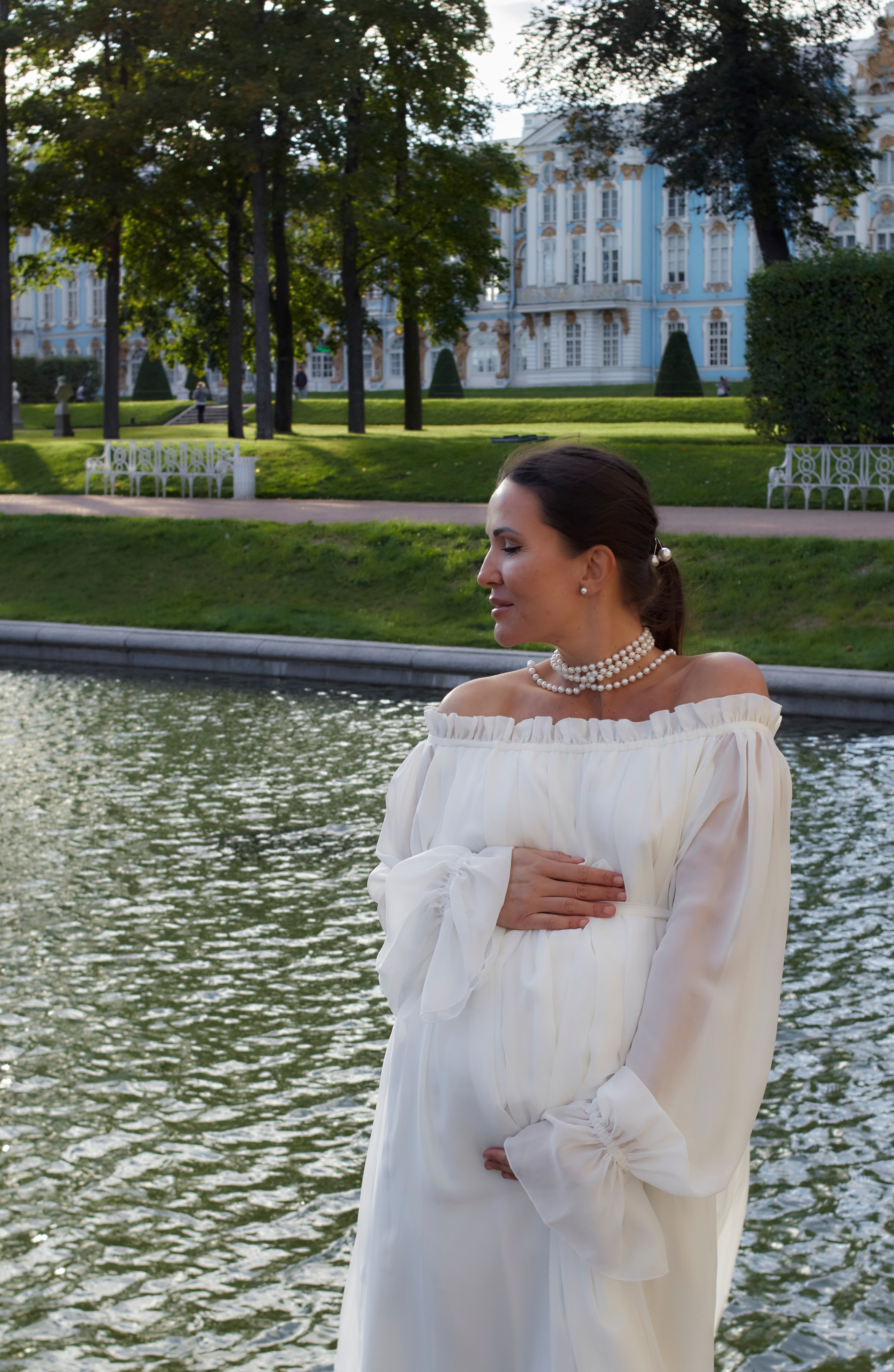 В Екатерининском парке г. Пушкин. Фотограф в Санкт-Петербурге Анна Anetprophoto (женские, семейные, лавстори и контент-съемки)