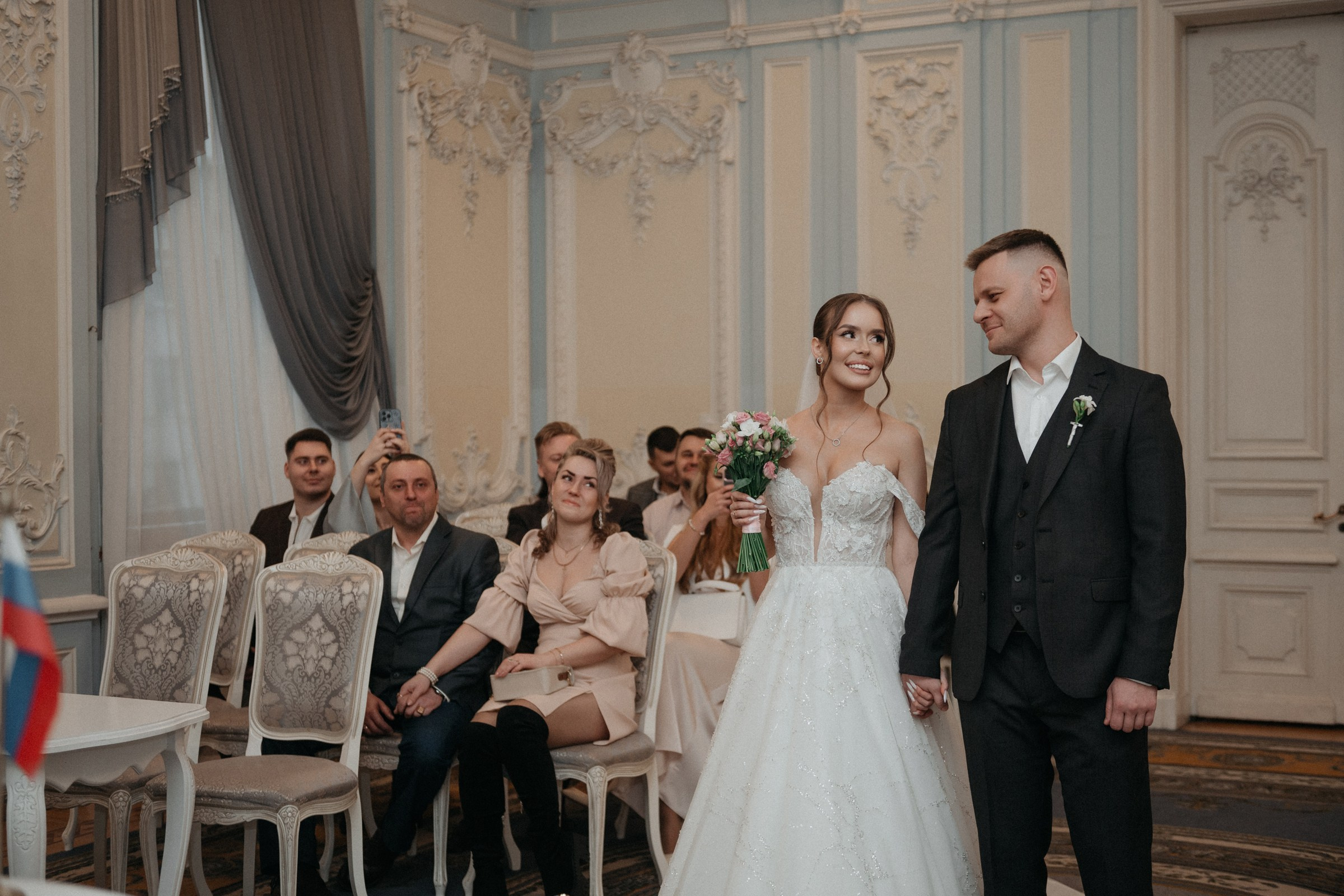 регистрация бракосочетания во 2 Дворце