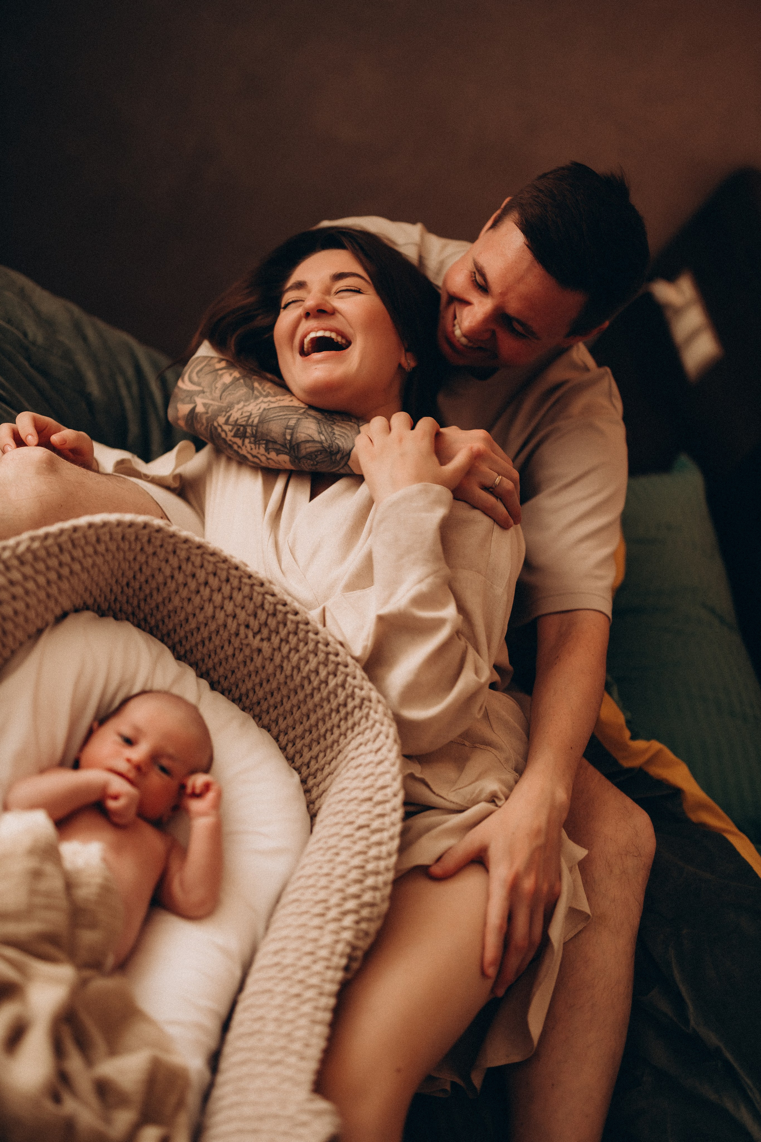 Новорожденный Миша. Евгения Пелипас