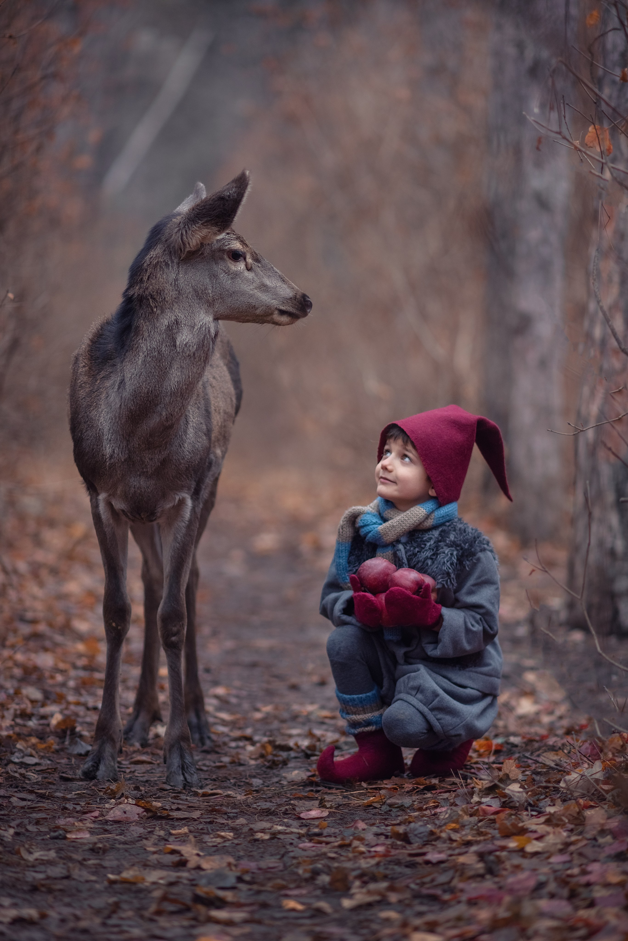 Зимние гномики. Семейный, детский и женский фотограф в Ростове-на-Дону Кирилина Екатерина