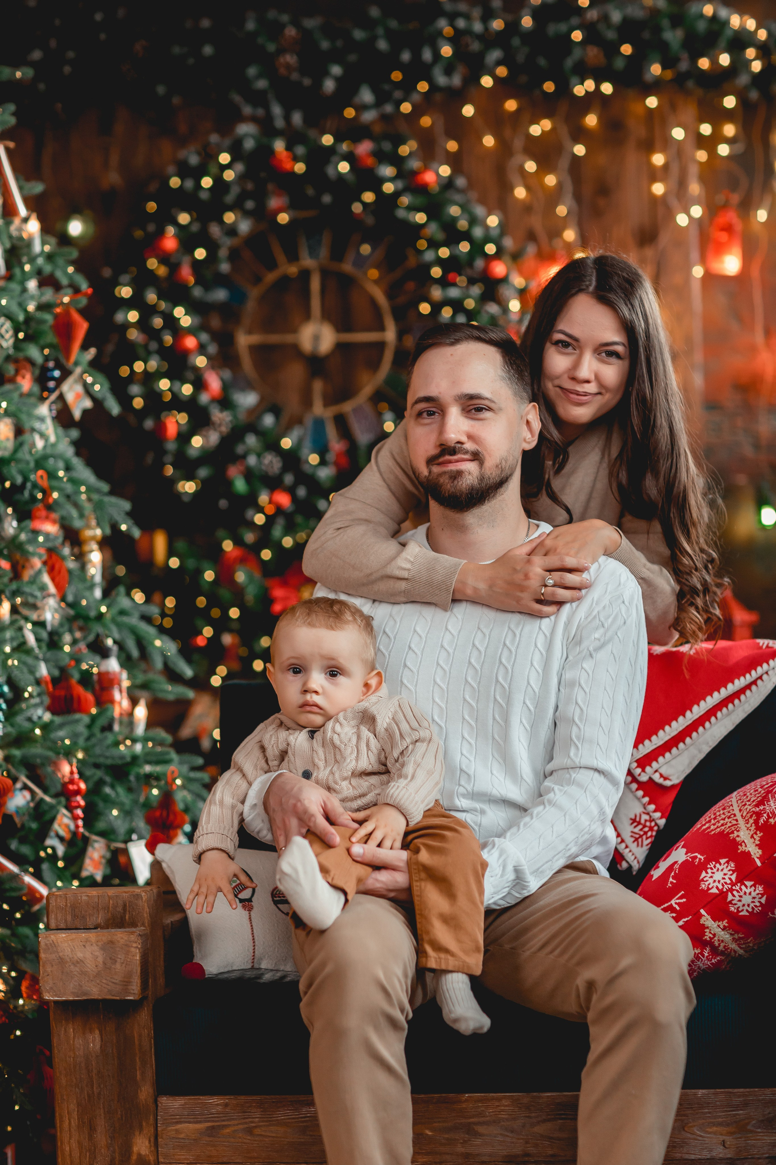 Татьяна, Артём и Матвей. Семейный фотограф анималист Мария Крючкова