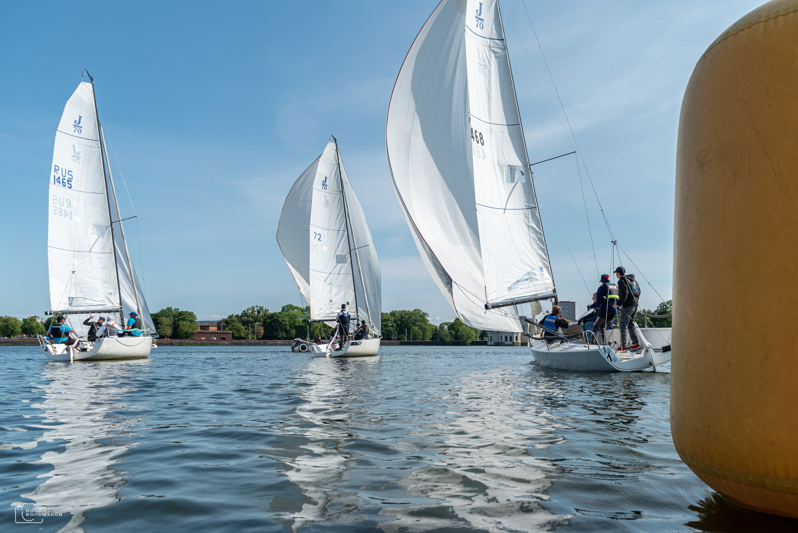 Парусный спорт. Фотограф в Калининграде Роман Большаков