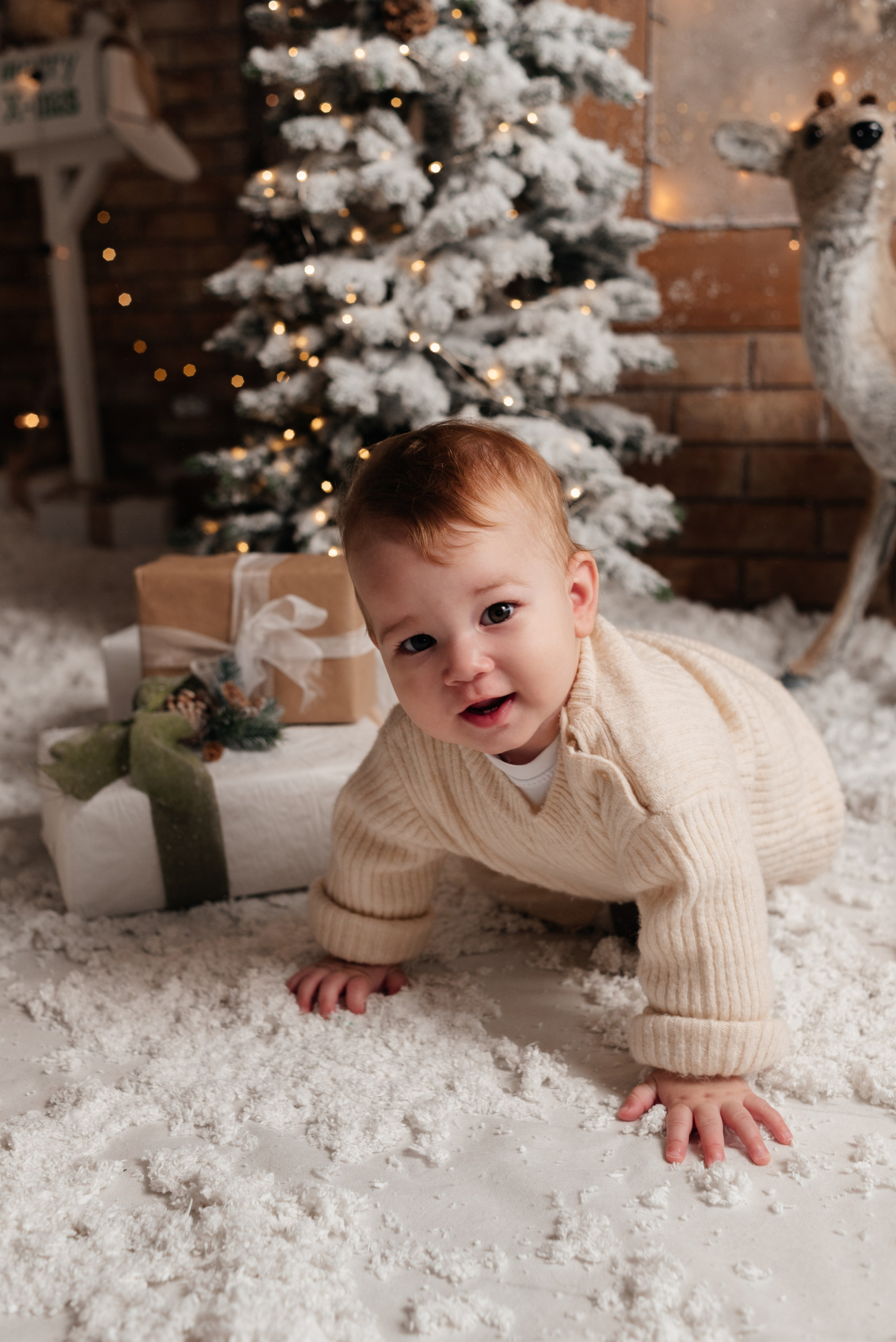 Даяна в новогодней сказке. Семейный и женский фотограф в Новосибирске