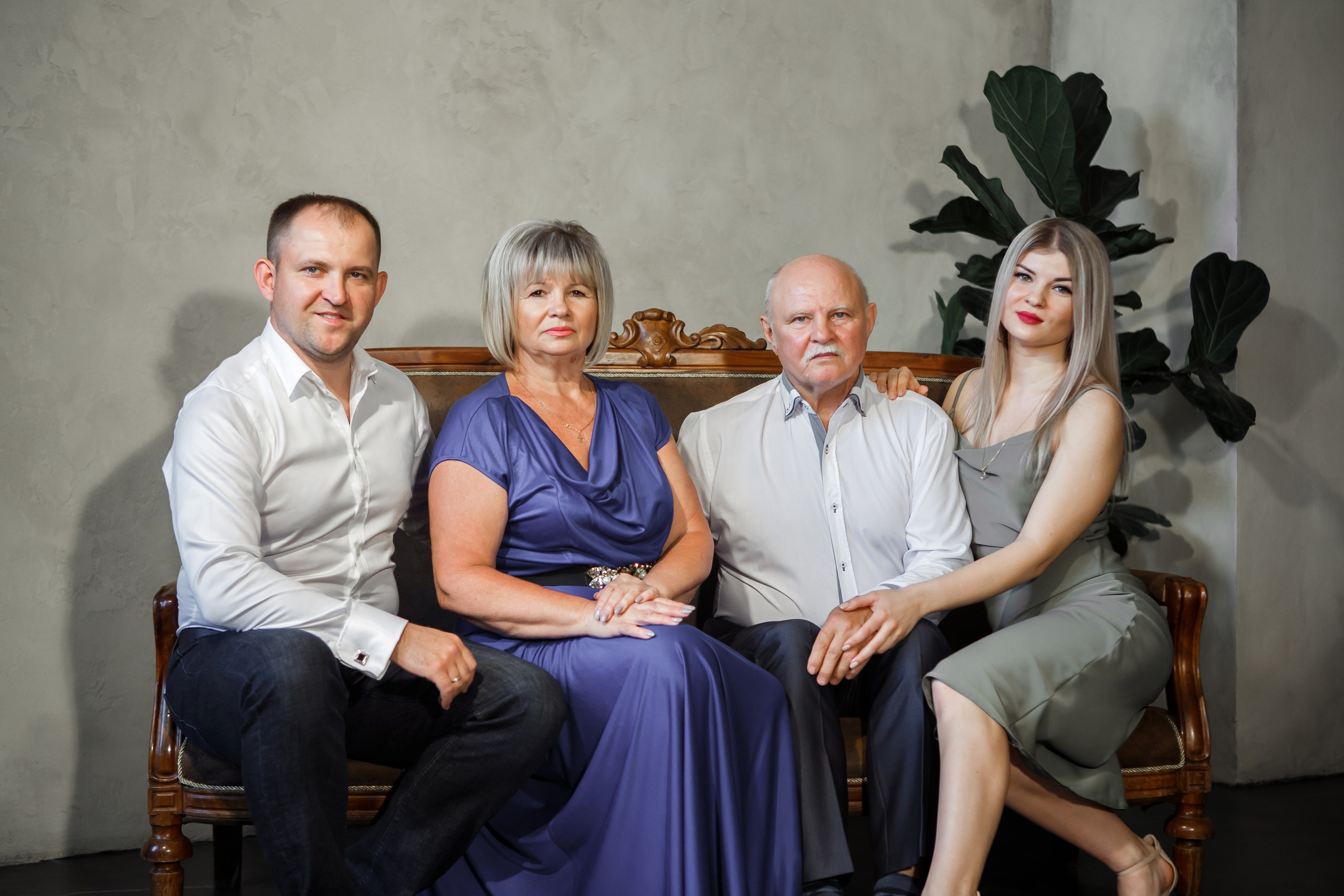 Очень большая семья, личные и парные портреты. Свадебный и портретный Фотограф в Липецке Дмитрий Котюков