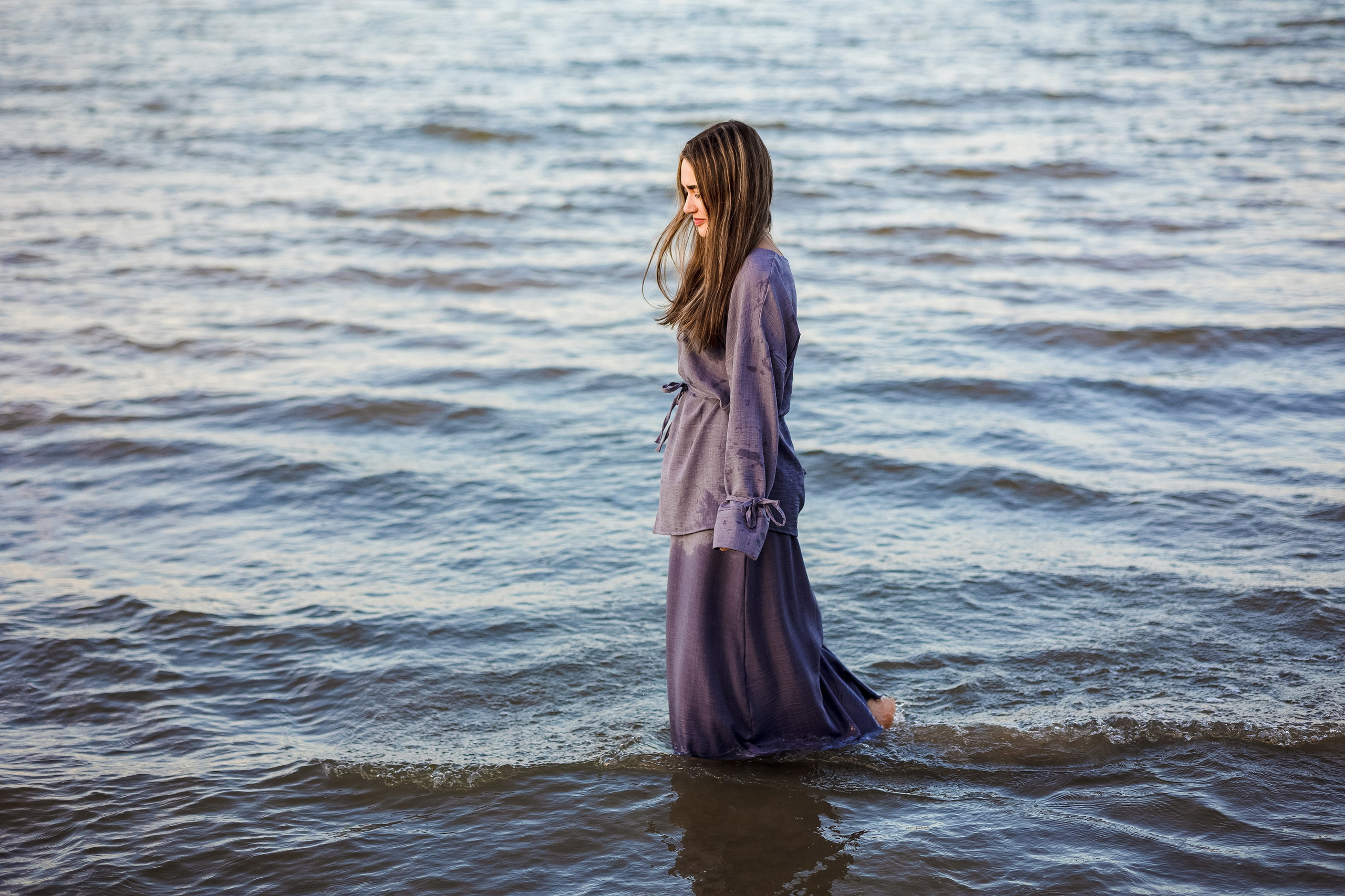Прогулка у моря. Свадебный и семейный фотограф в Каспийске Алёна Нурмагомедова