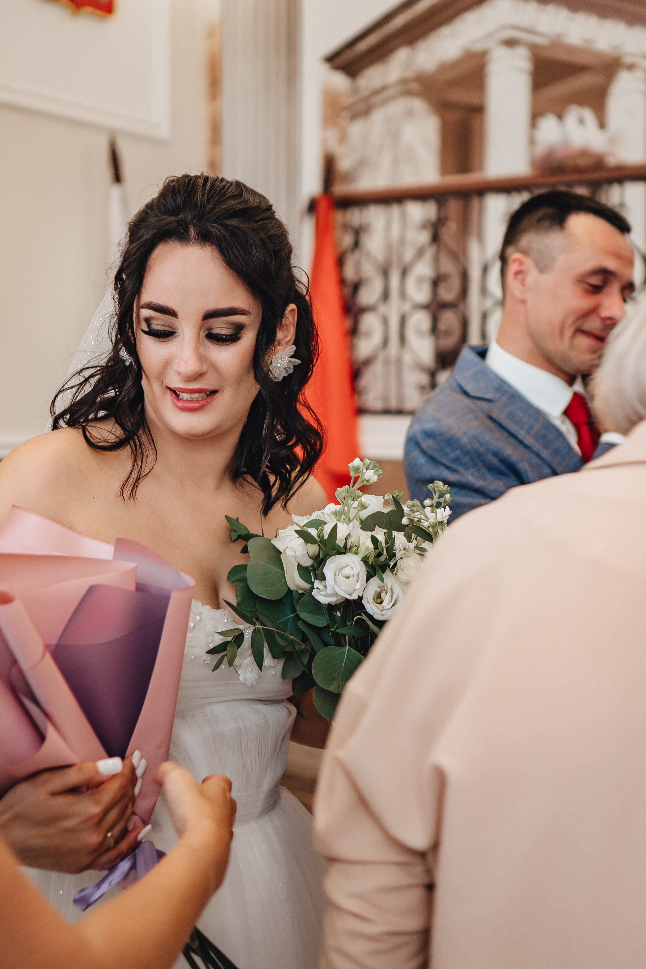 СВАДЕБНАЯ СЬЕМКА В ЗАГСЕ НА МОСКОВСКОМ ПРОСПЕКТЕ. Профессиональный фотограф, Санкт-Петербург — Виктория Богомолова