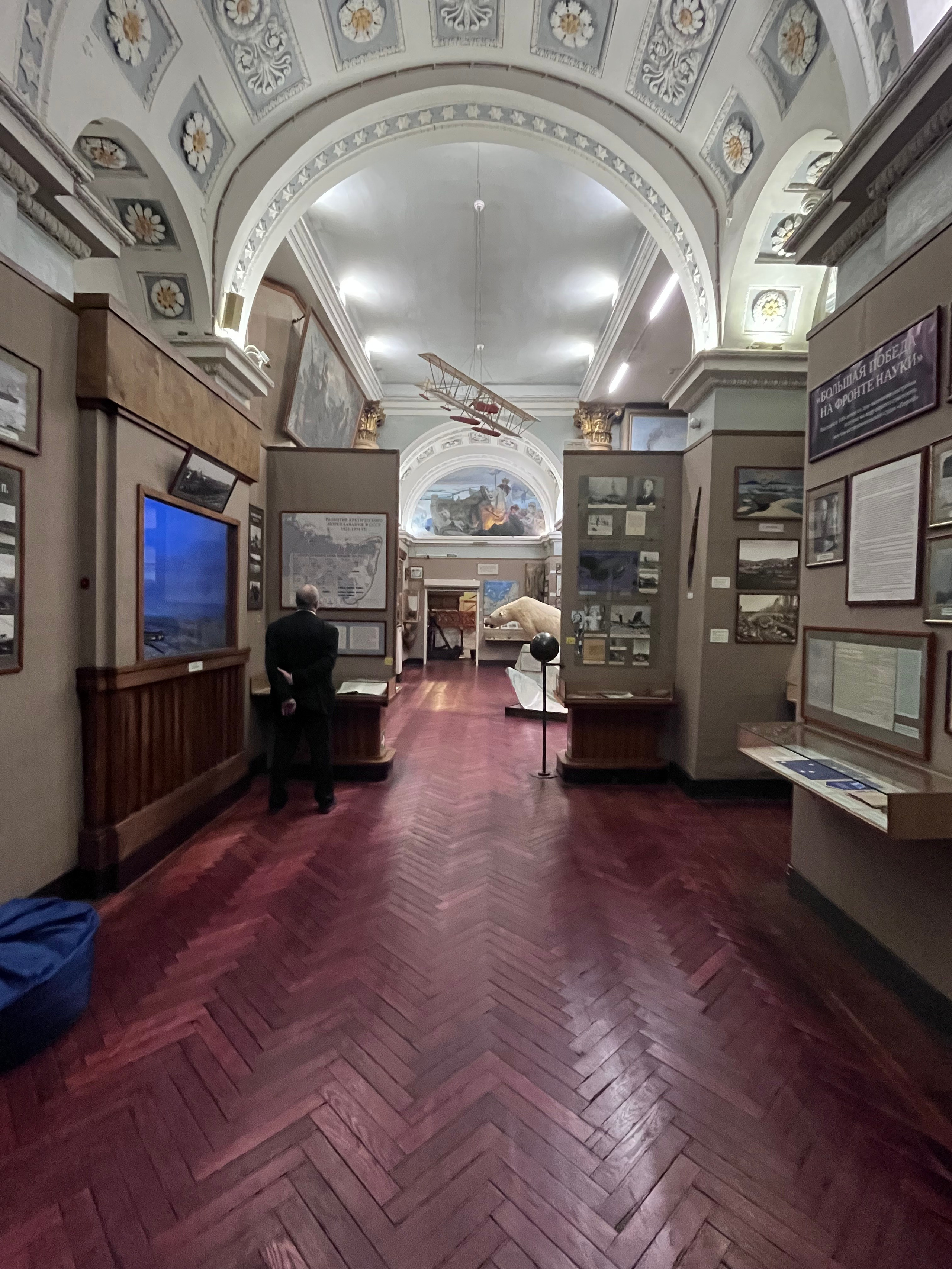 2025 г. Музей Арктики и Антарктики (г. Санкт-Петербург). Ефремова Ольга. Художник