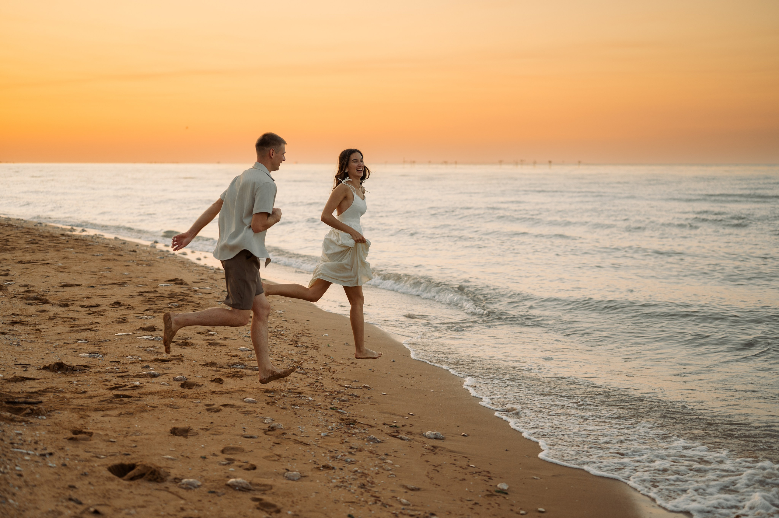 Предсвадебная съёмка на море🌊. Свадебный и семейный фотограф в Краснодаре Алина Мельник