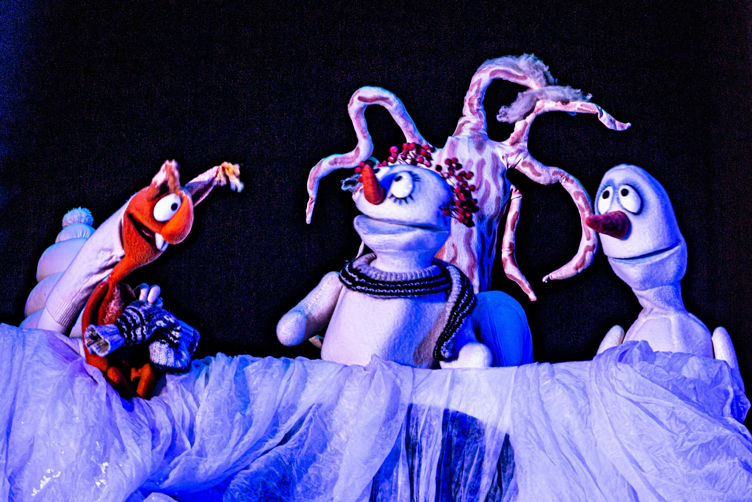 Спектакль Снежные человечки — театр Саквояж. Фотограф в Сочи Юрий Шептаев