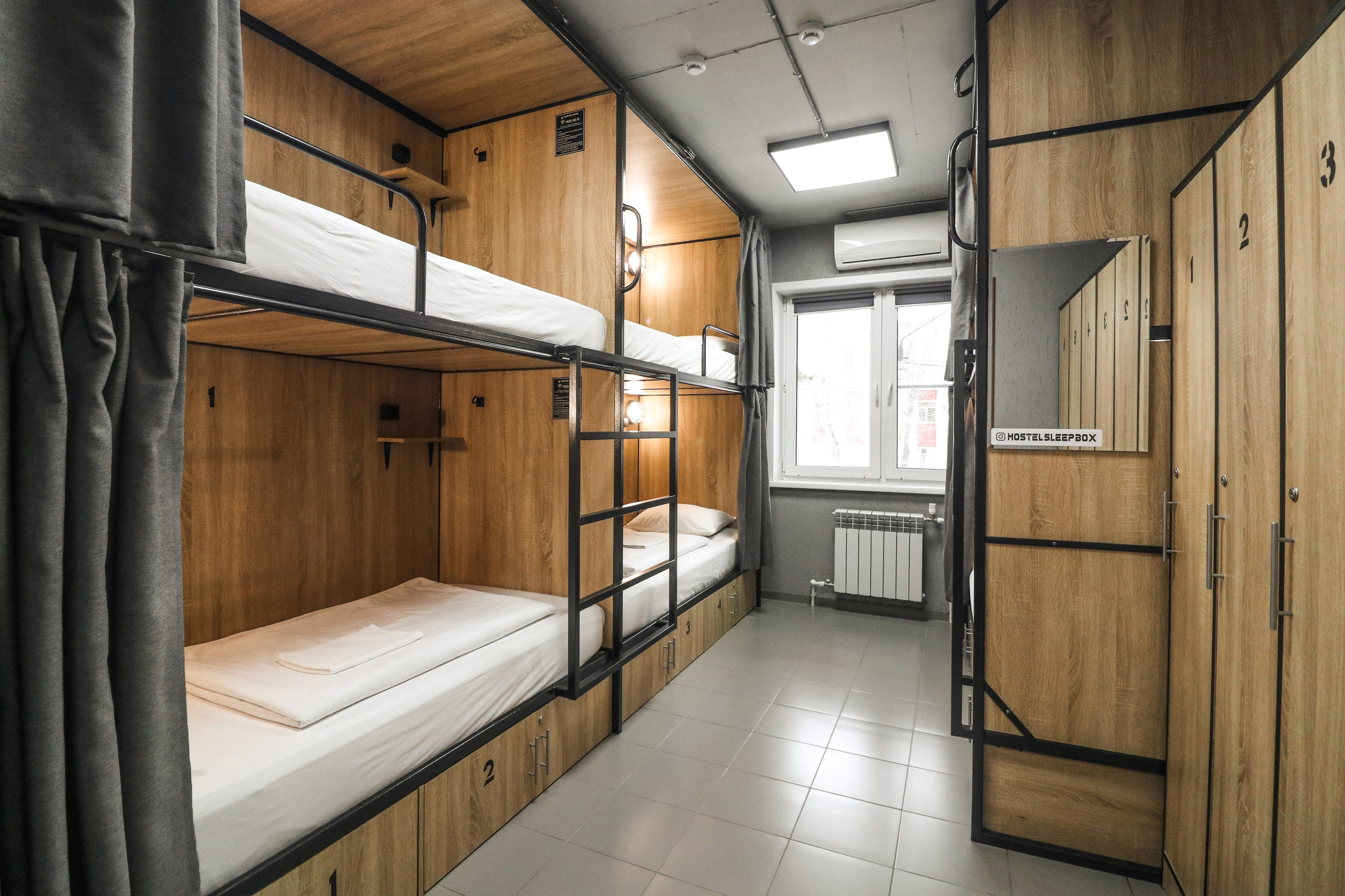 «Sleep Box Hostel» хостел, г. Барнаул. Контент фотограф Дмитрий Борисов