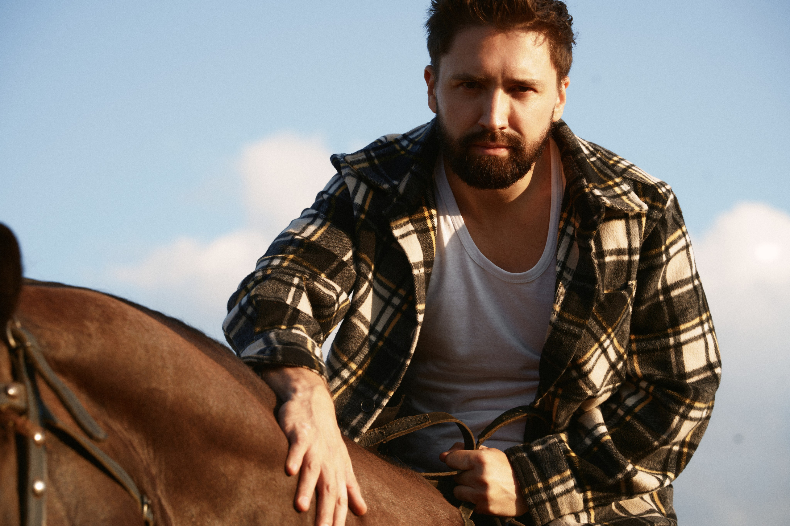 Женя на ферме. Женский фотограф в Самаре Дарья Ильина