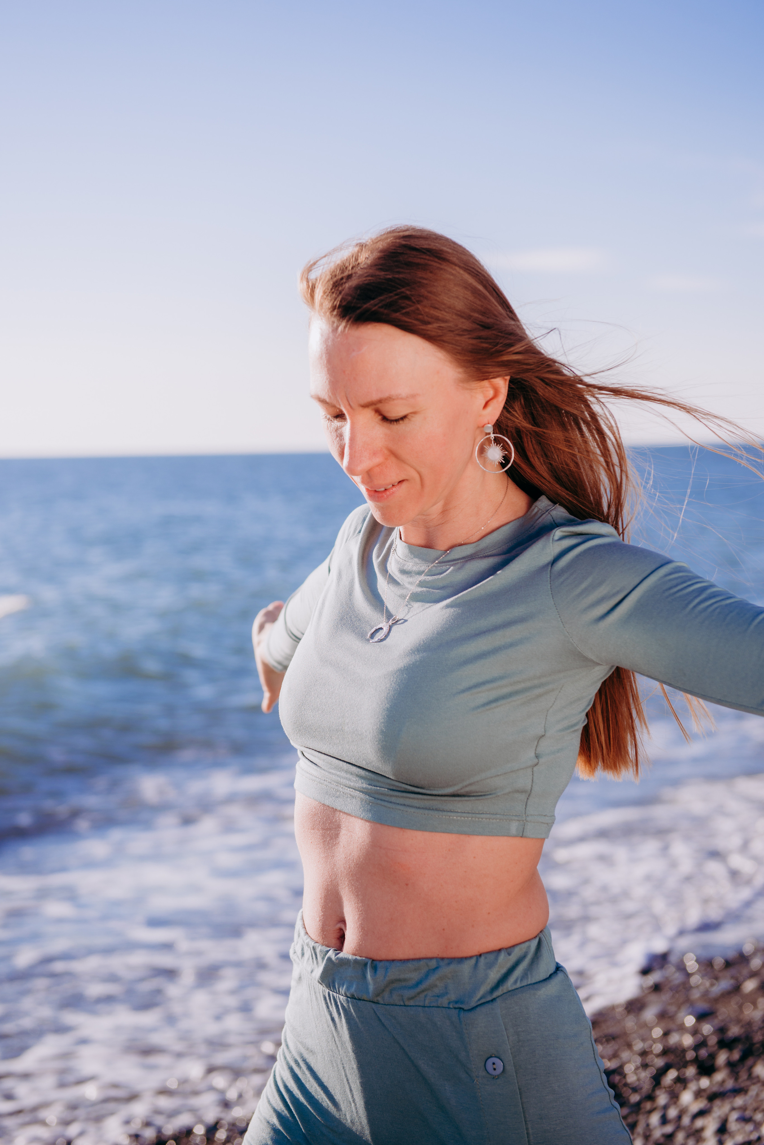 Контент фотосъемка Оли. На море. Портретный и репортажный фотограф в Сочи Рамодина Юлия