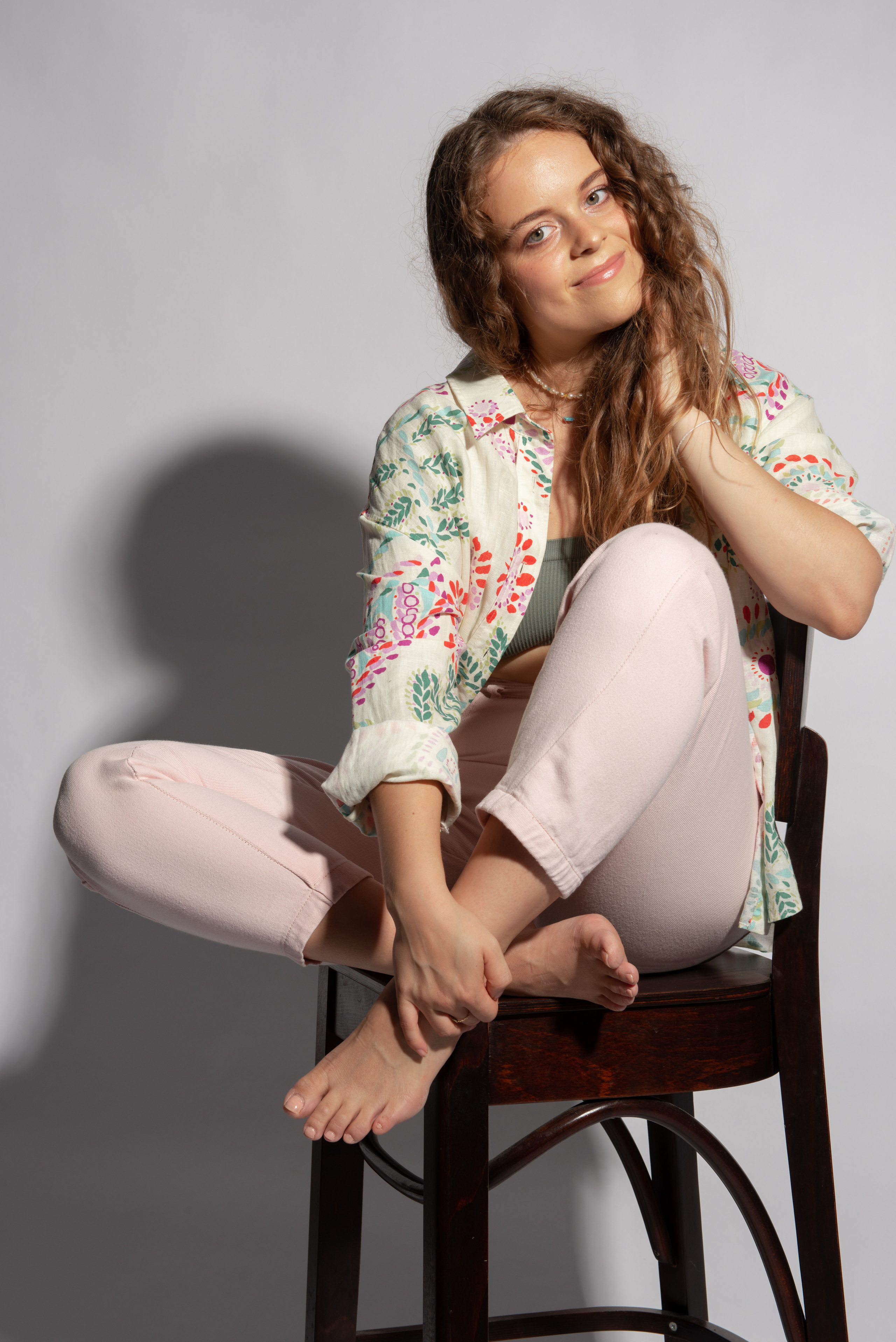 Контент фотосессия Ани. Студия. Портретный и репортажный фотограф в Сочи Рамодина Юлия