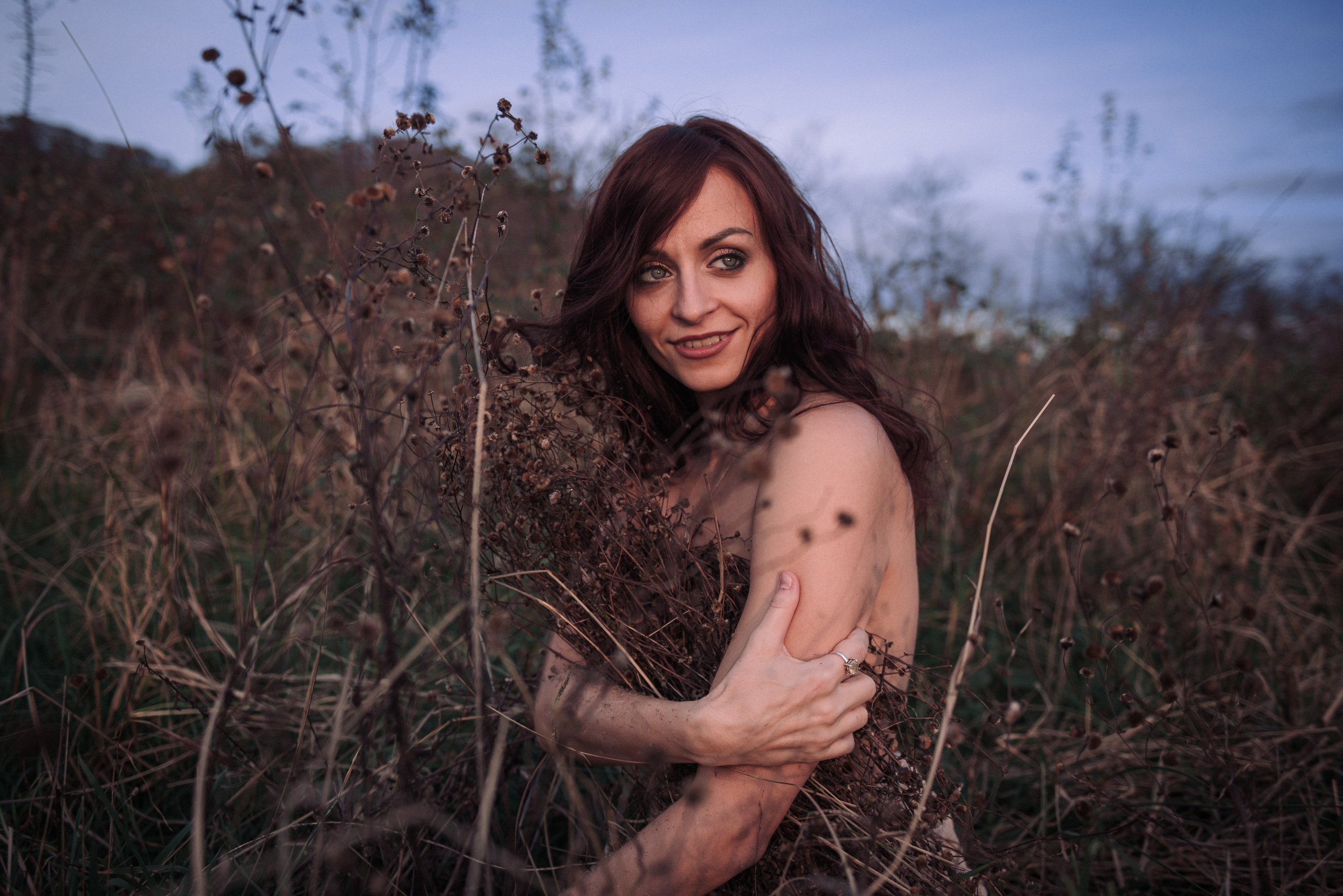 Аня. Фотосессия на холмах. Портретный и репортажный фотограф в Сочи Рамодина Юлия