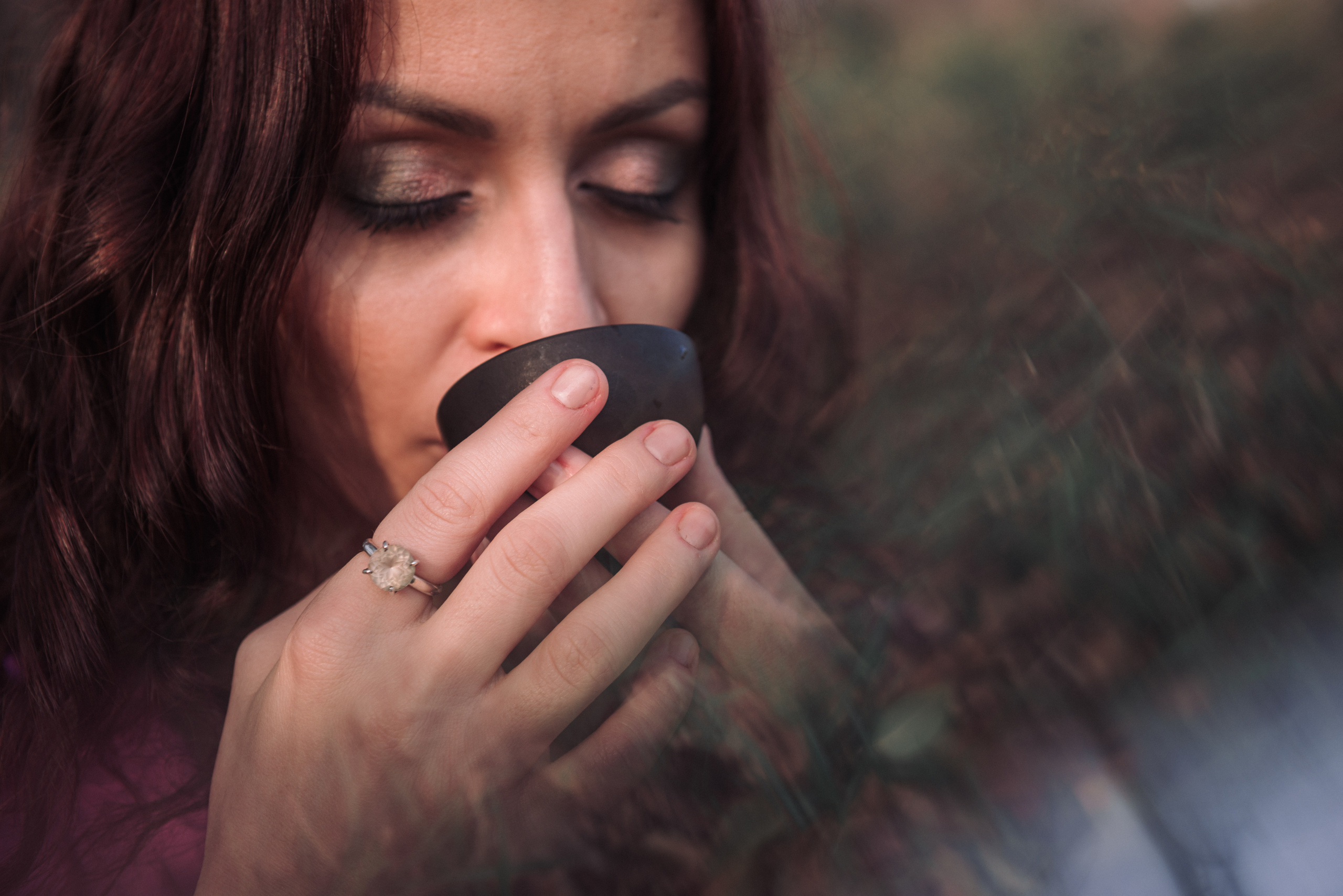 Аня. Фотосессия на холмах. Портретный и репортажный фотограф в Сочи Рамодина Юлия