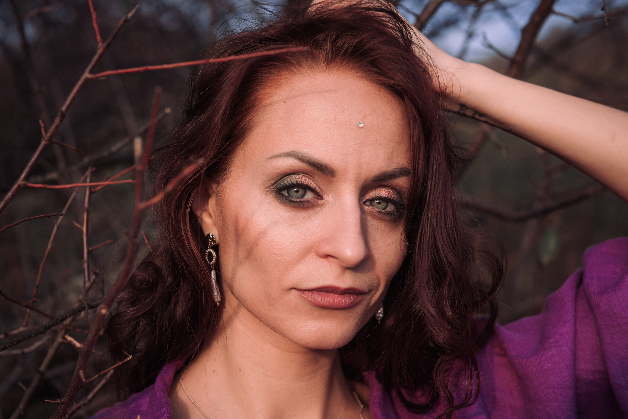 Аня. Фотосессия на холмах. Портретный и репортажный фотограф в Сочи Рамодина Юлия