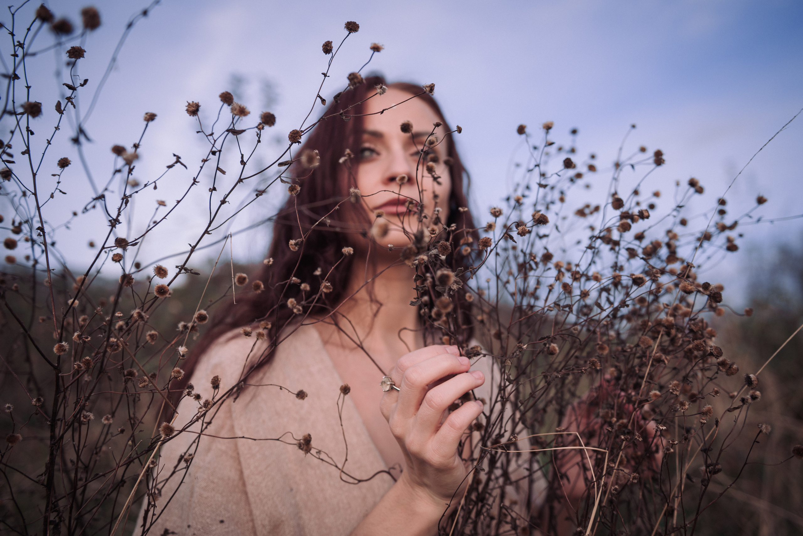 Аня. Фотосессия на холмах. Портретный и репортажный фотограф в Сочи Рамодина Юлия