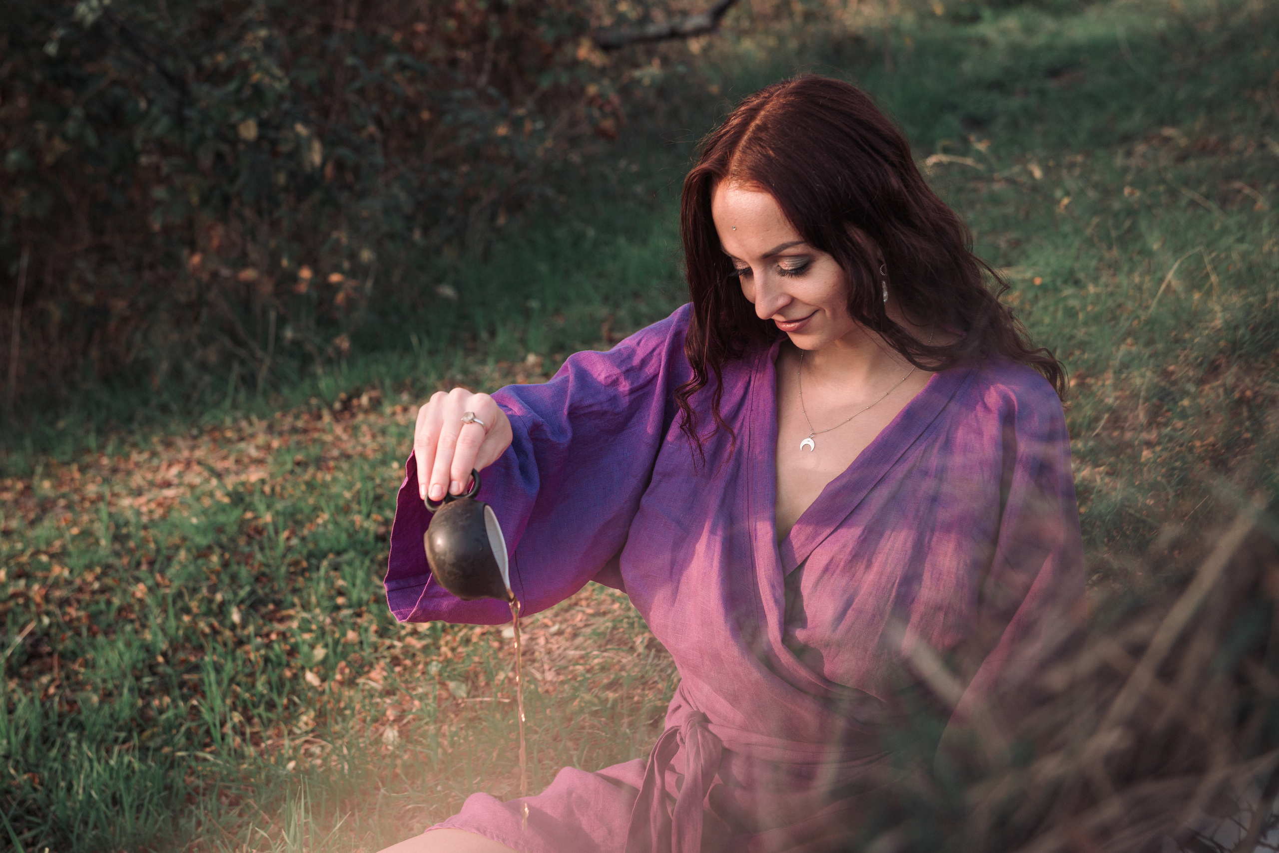 Аня. Фотосессия на холмах. Портретный и репортажный фотограф в Сочи Рамодина Юлия