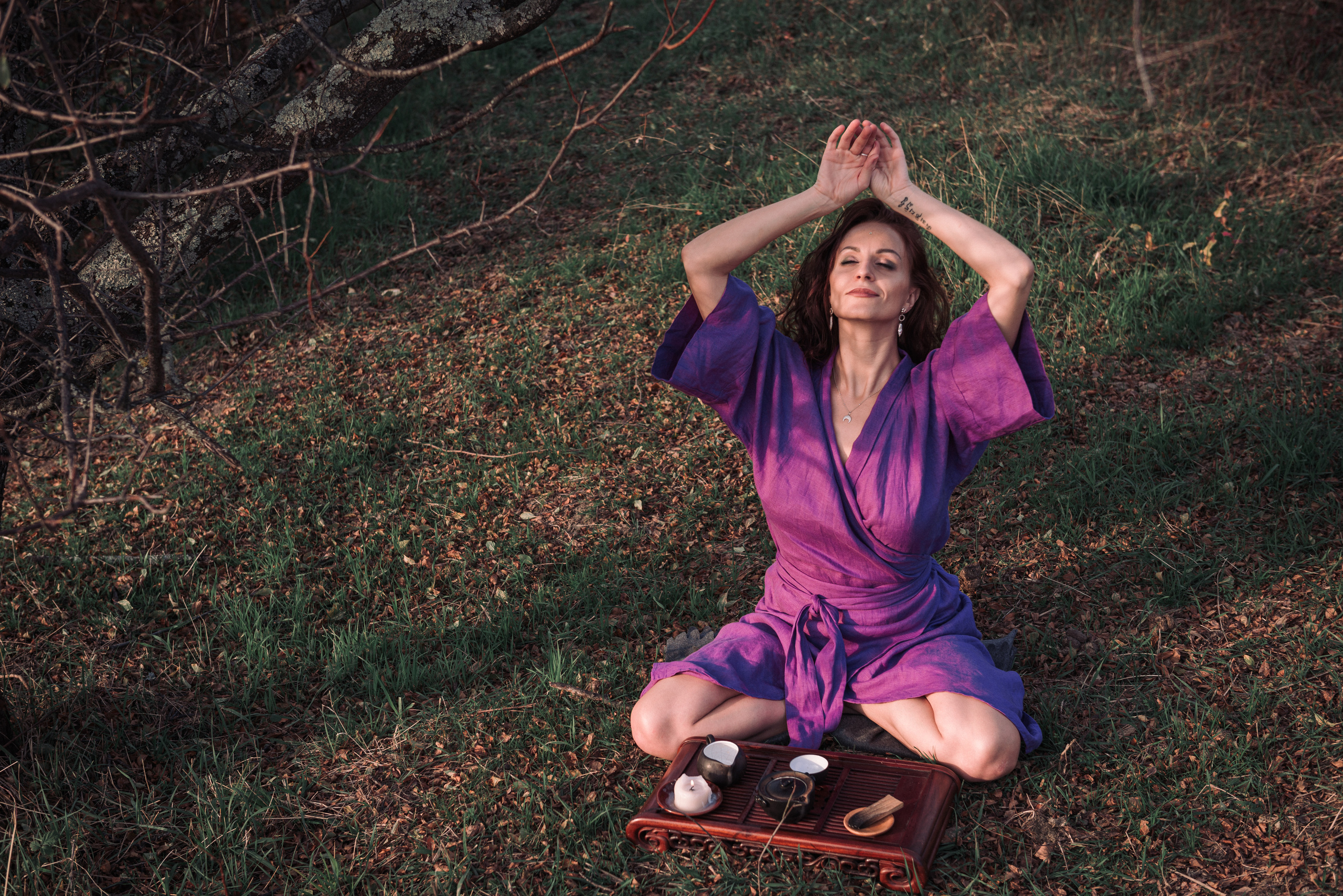 Аня. Фотосессия на холмах. Портретный и репортажный фотограф в Сочи Рамодина Юлия