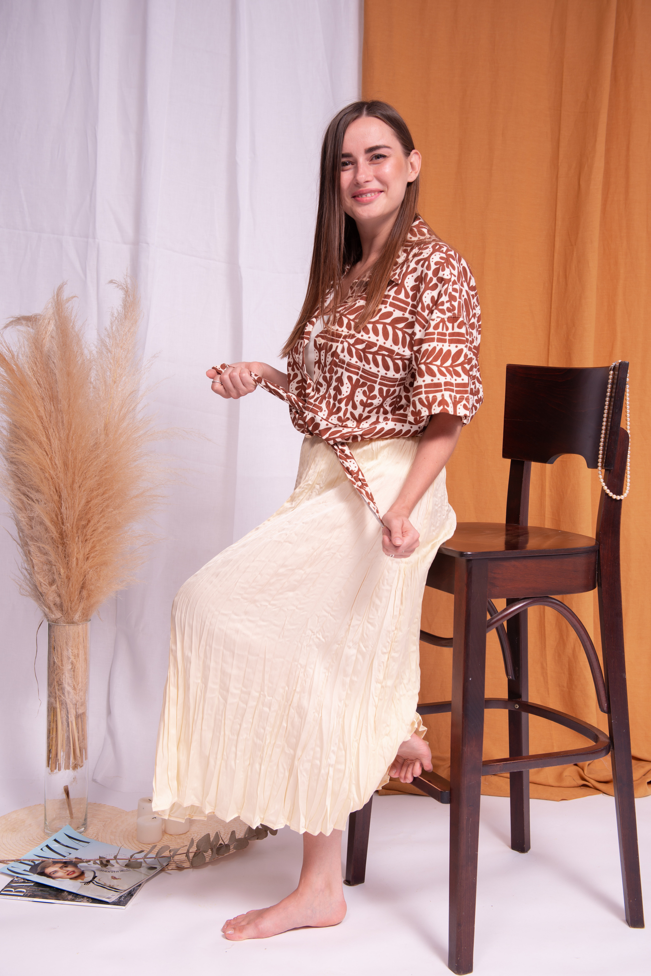 Фотосессия для блога Наташи. Студия. Портретный и репортажный фотограф в Сочи Рамодина Юлия