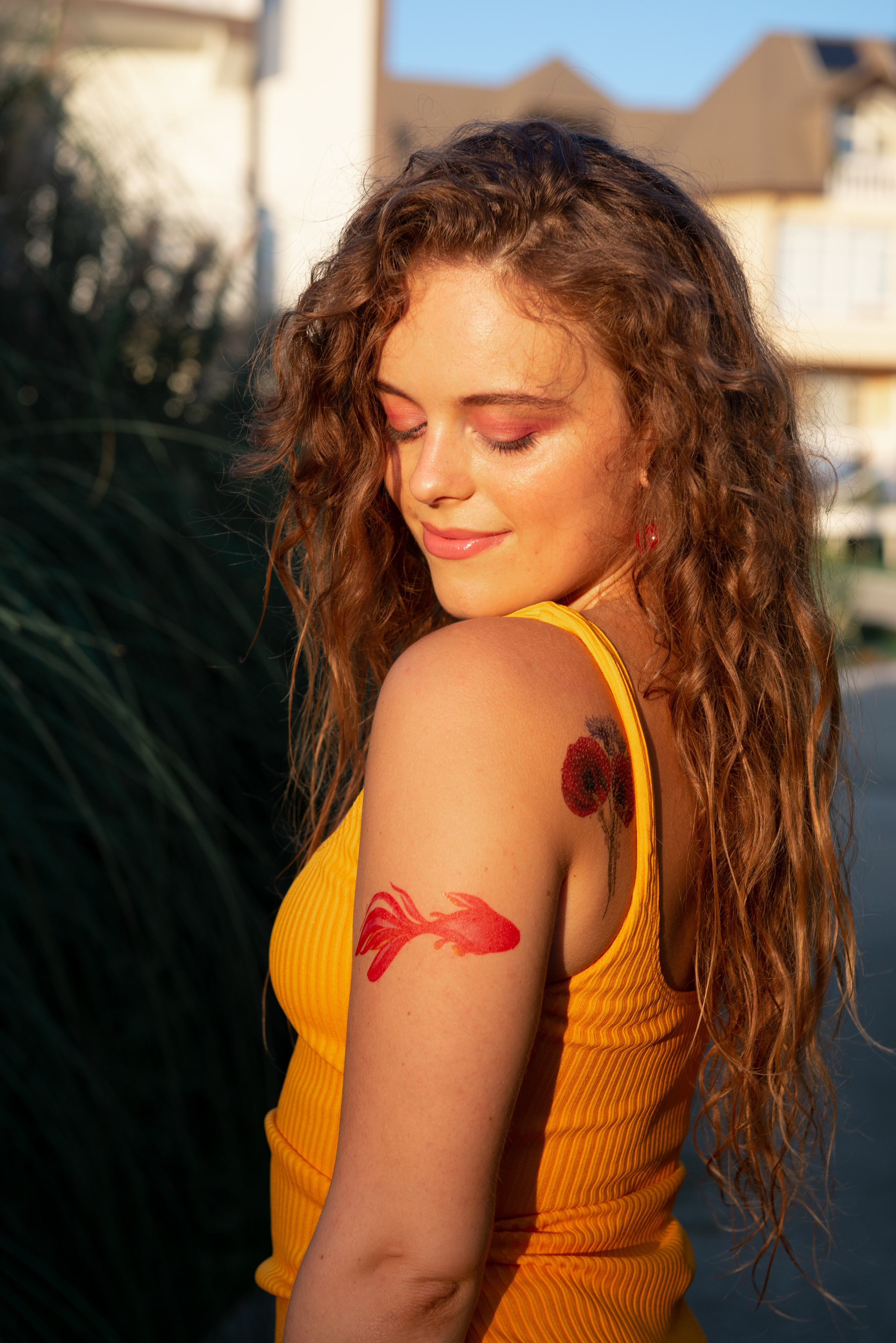 Контент фотосессия Ани в парк отеле. Портретный и репортажный фотограф в Сочи Рамодина Юлия