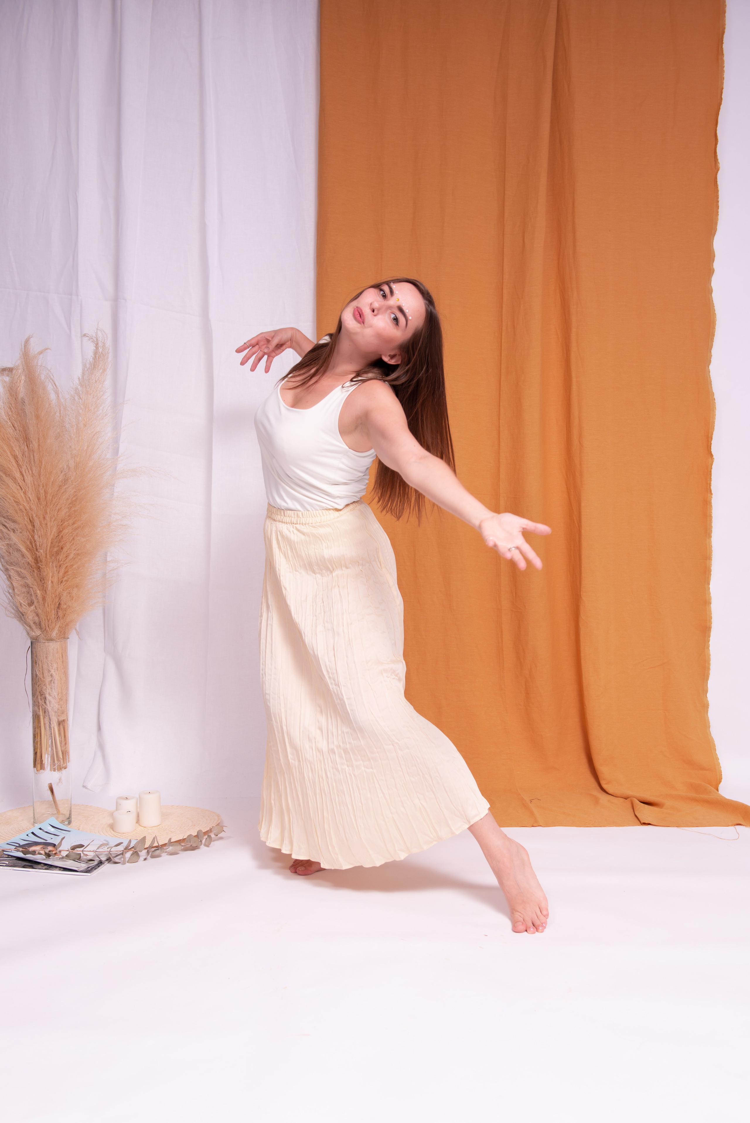 Фотосессия для блога Наташи. Студия. Портретный и репортажный фотограф в Сочи Рамодина Юлия