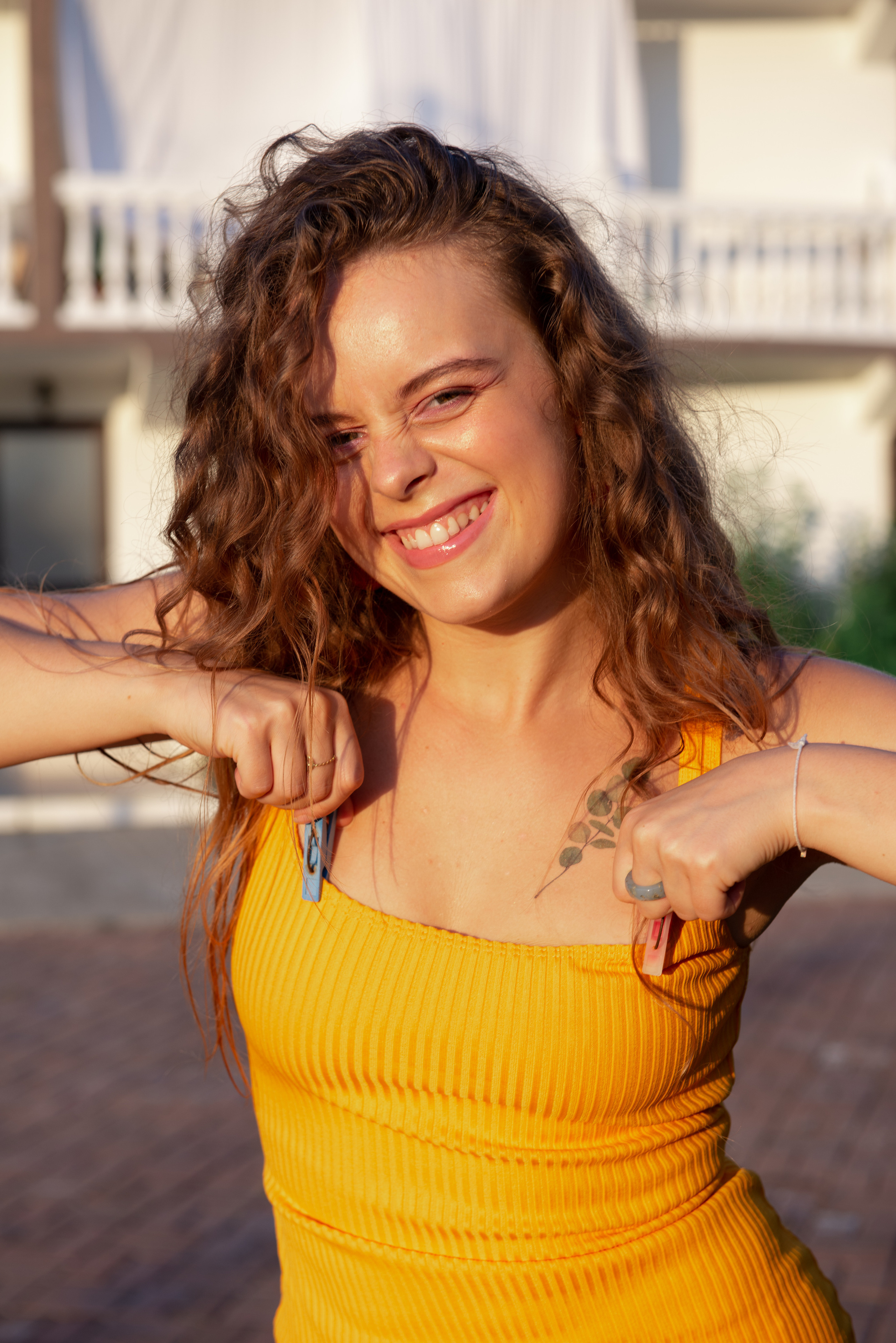 Контент фотосессия Ани в парк отеле. Портретный и репортажный фотограф в Сочи Рамодина Юлия