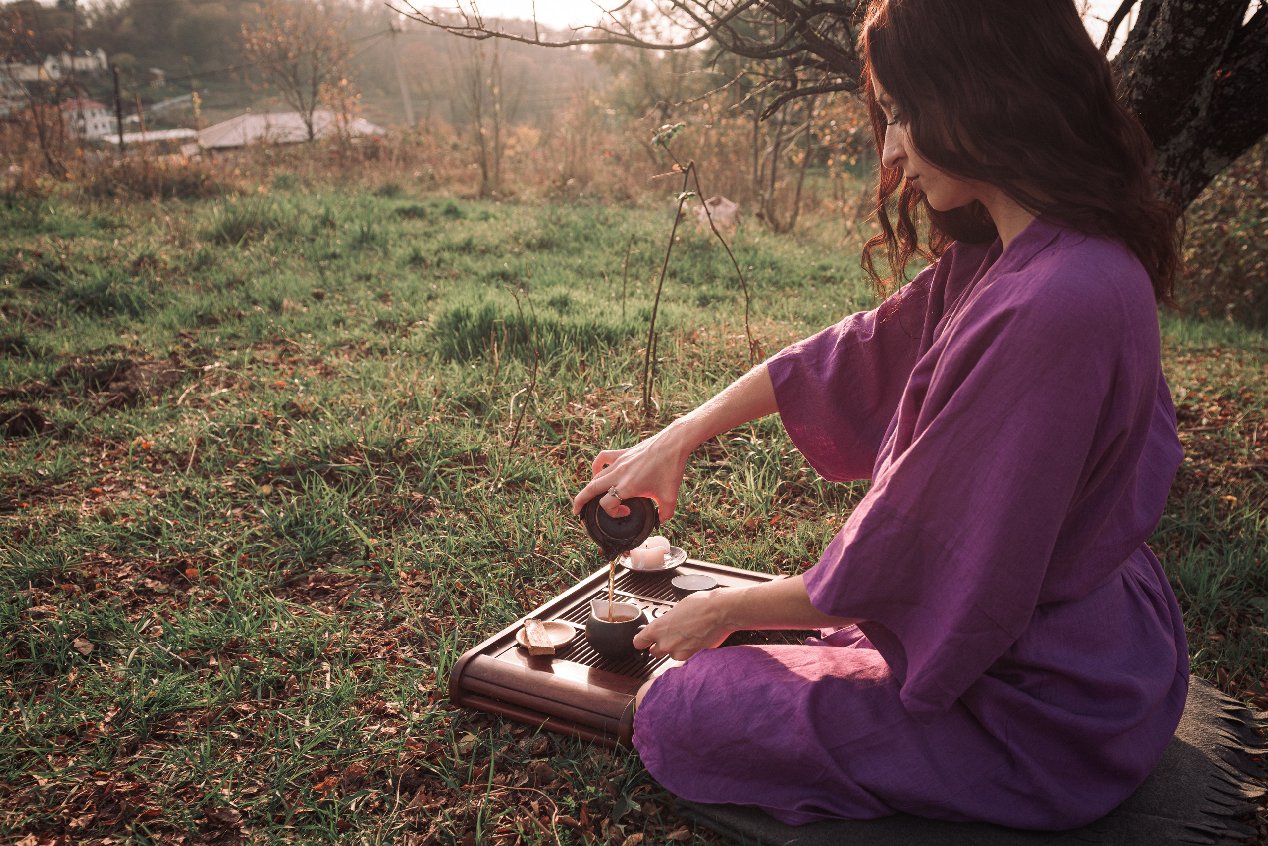 Аня. Фотосессия на холмах. Портретный и репортажный фотограф в Сочи Рамодина Юлия