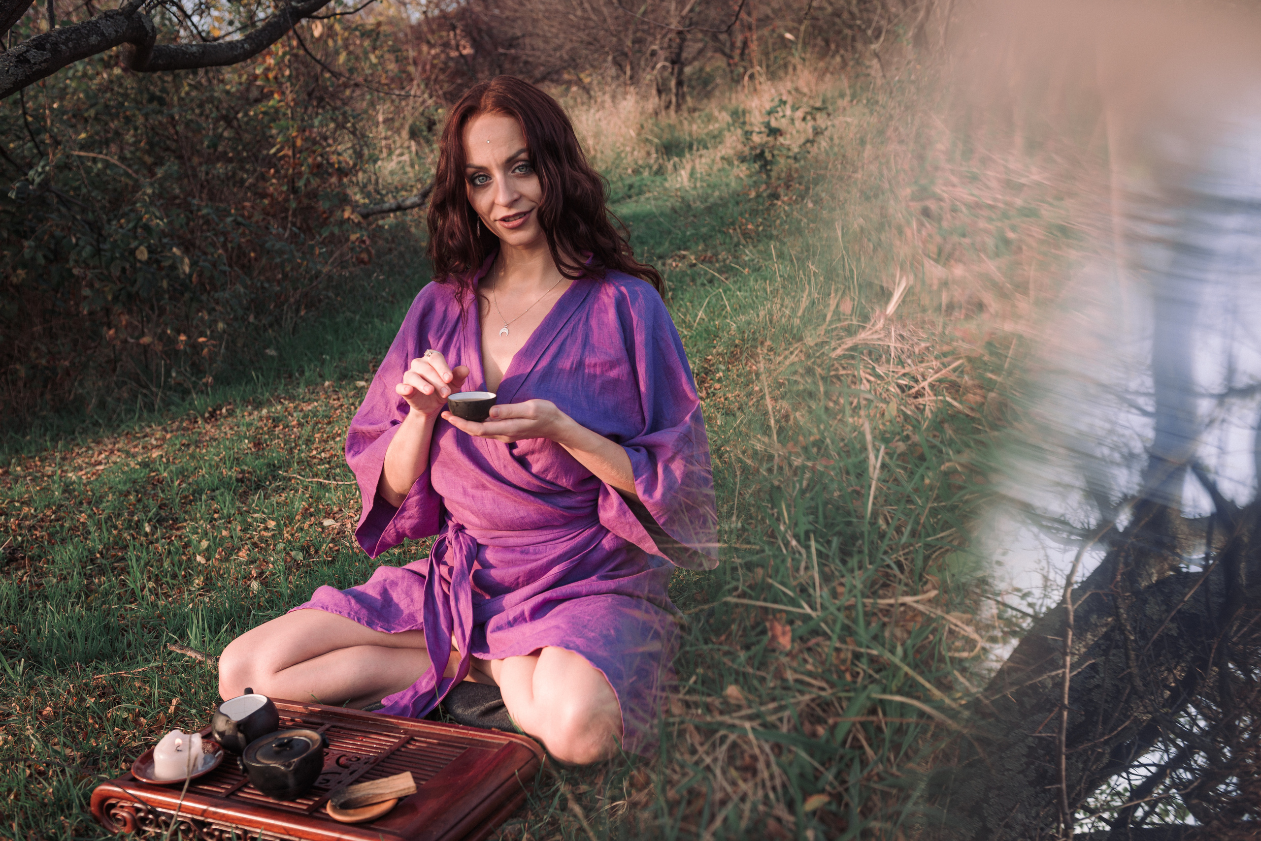 Аня. Фотосессия на холмах. Портретный и репортажный фотограф в Сочи Рамодина Юлия