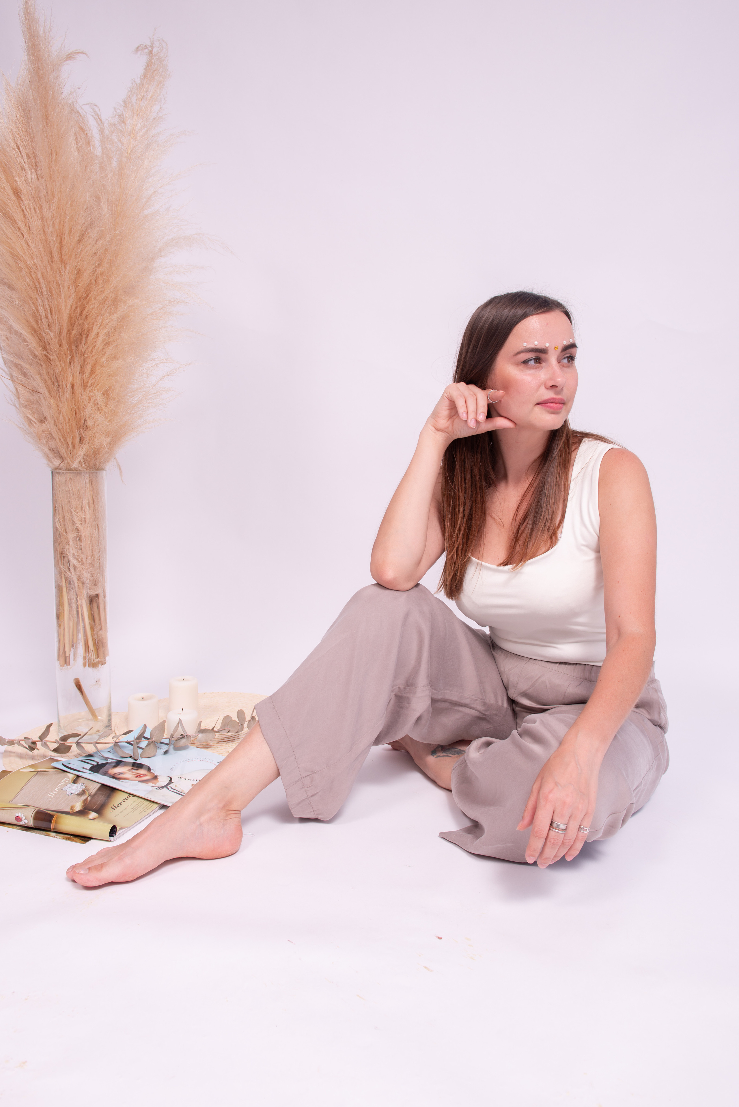 Фотосессия для блога Наташи. Студия. Портретный и репортажный фотограф в Сочи Рамодина Юлия