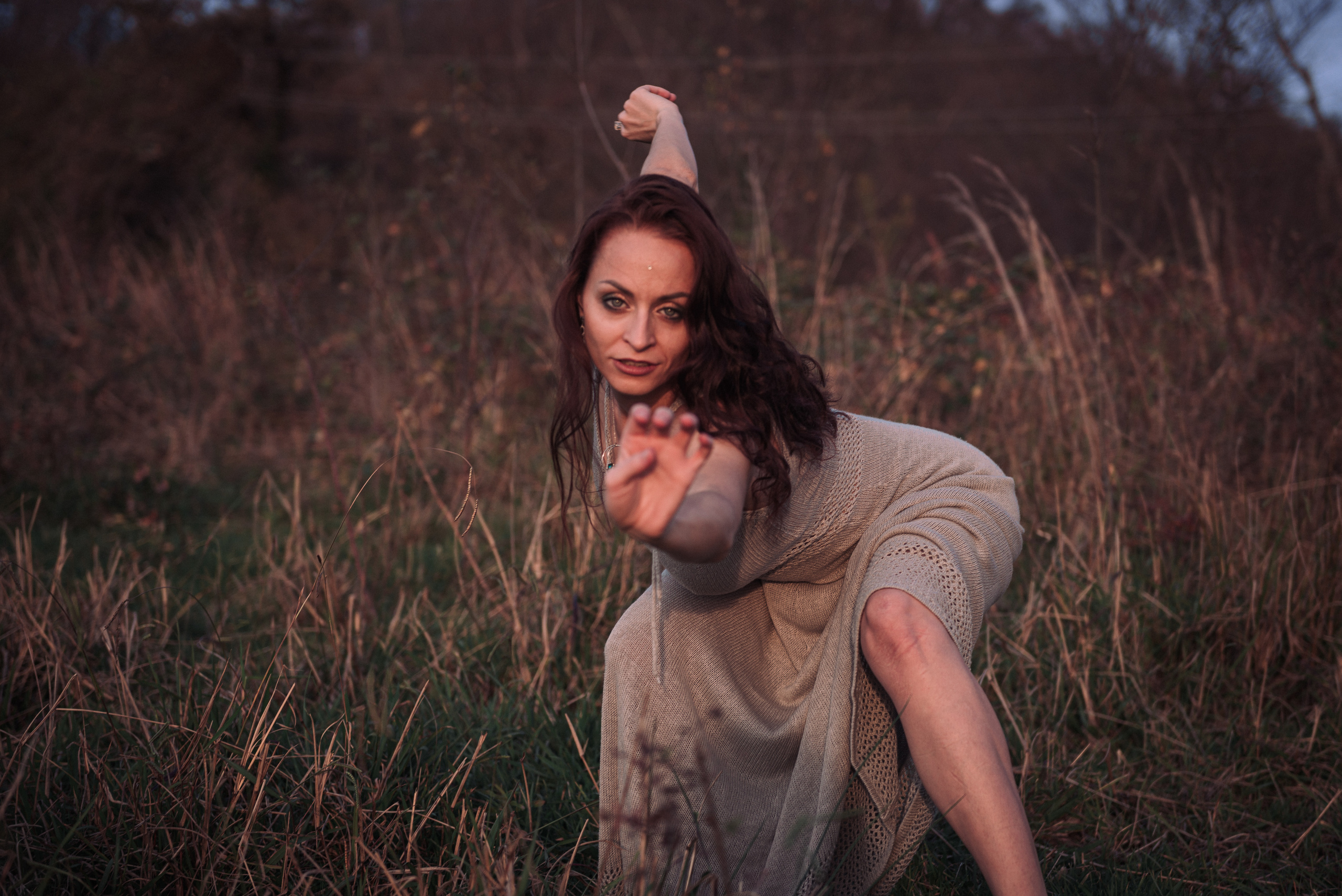 Аня. Фотосессия на холмах. Портретный и репортажный фотограф в Сочи Рамодина Юлия