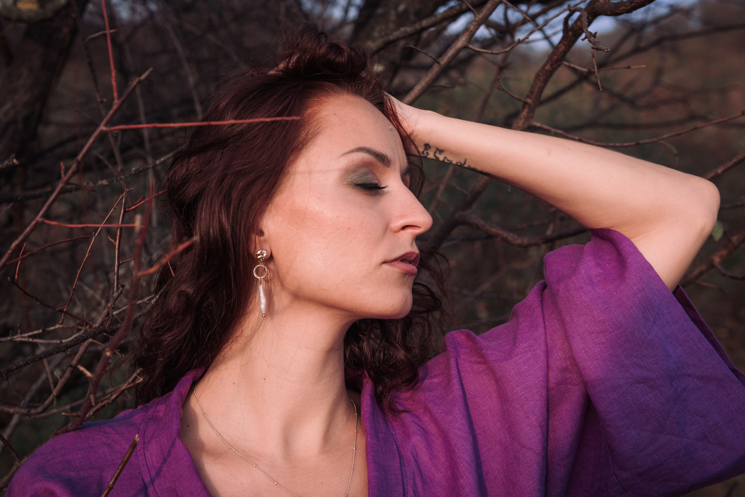 Аня. Фотосессия на холмах. Портретный и репортажный фотограф в Сочи Рамодина Юлия