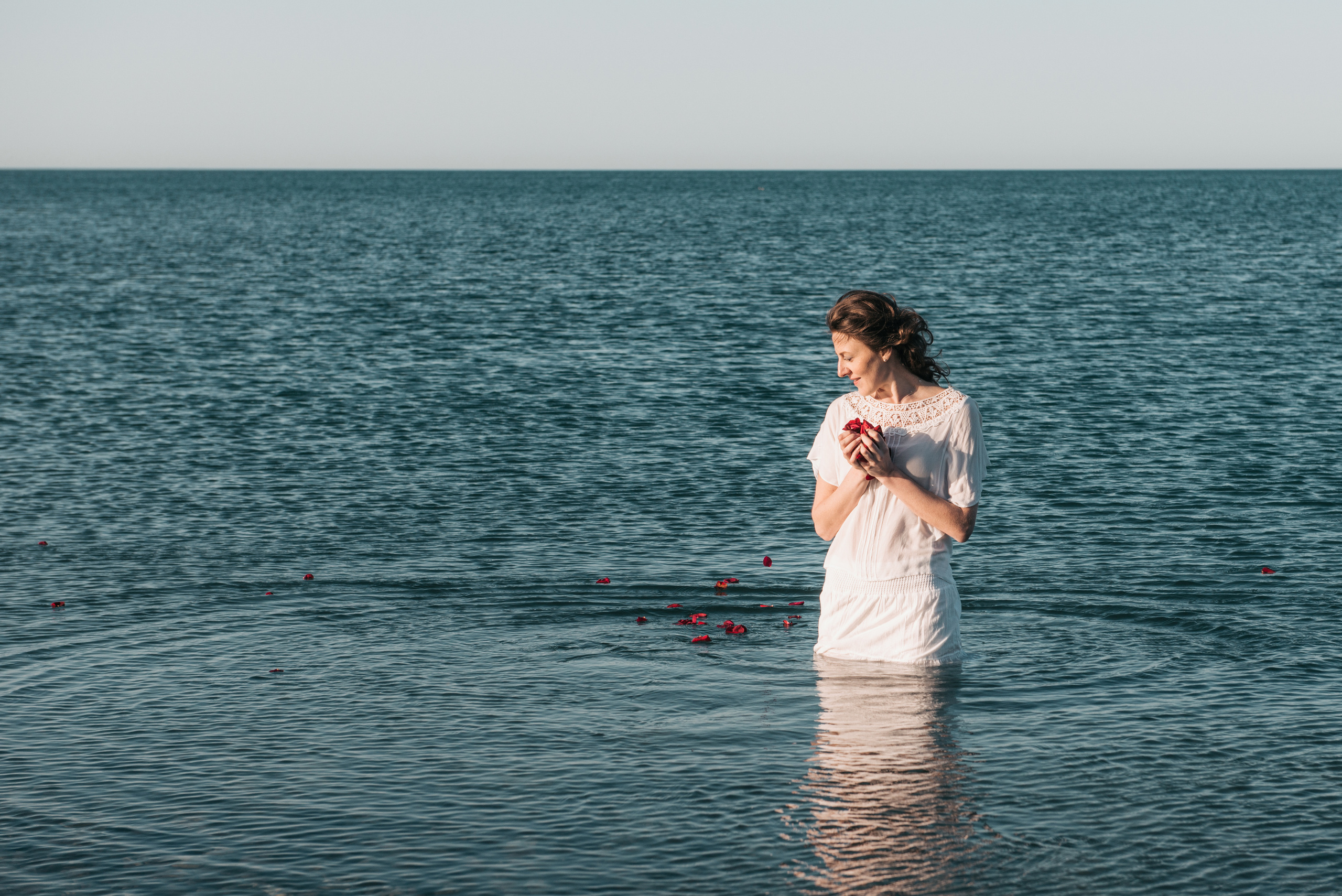 Марина. Фотосессия на море. Портретный и репортажный фотограф в Сочи Рамодина Юлия