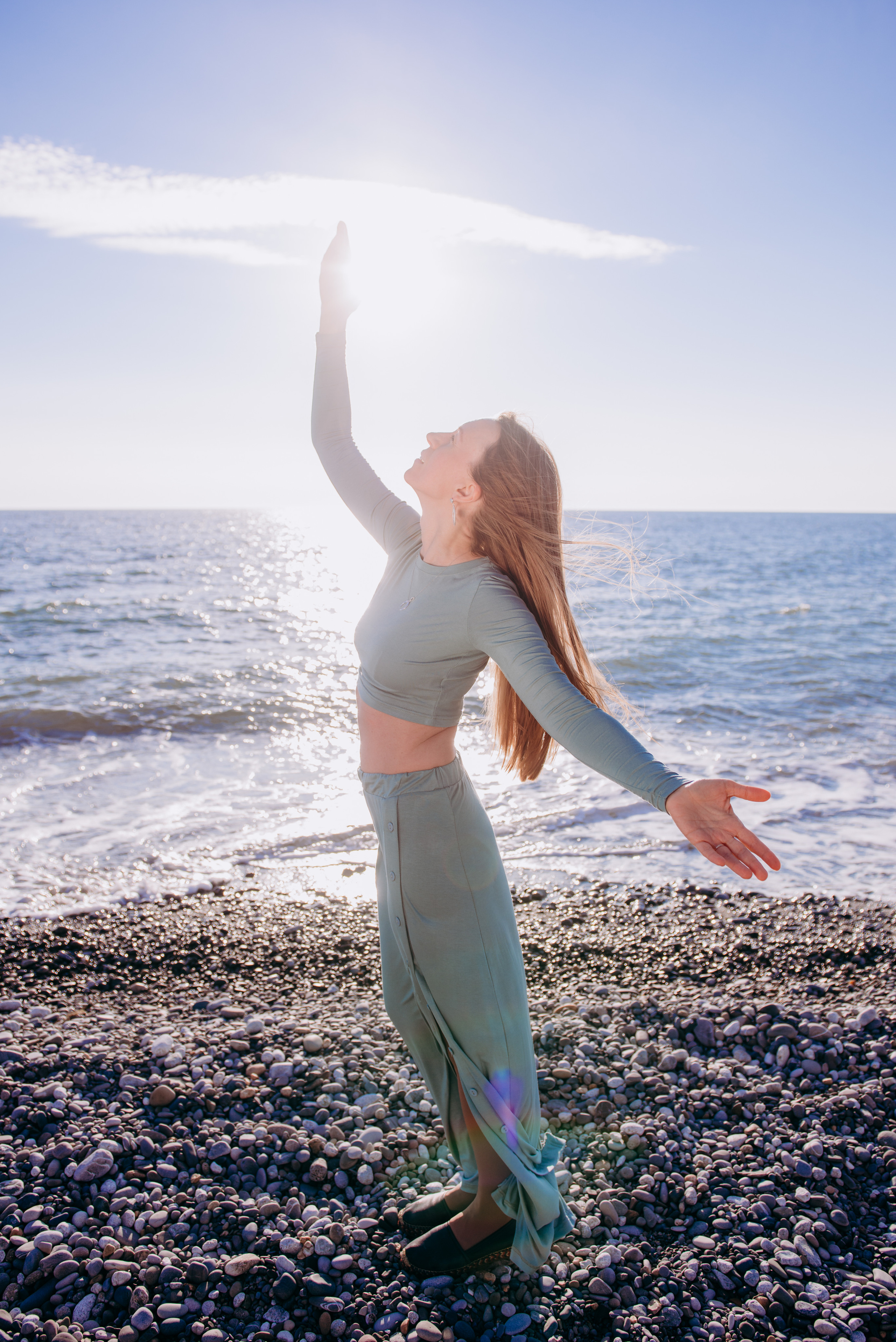 Контент фотосъемка Оли. На море. Портретный и репортажный фотограф в Сочи Рамодина Юлия