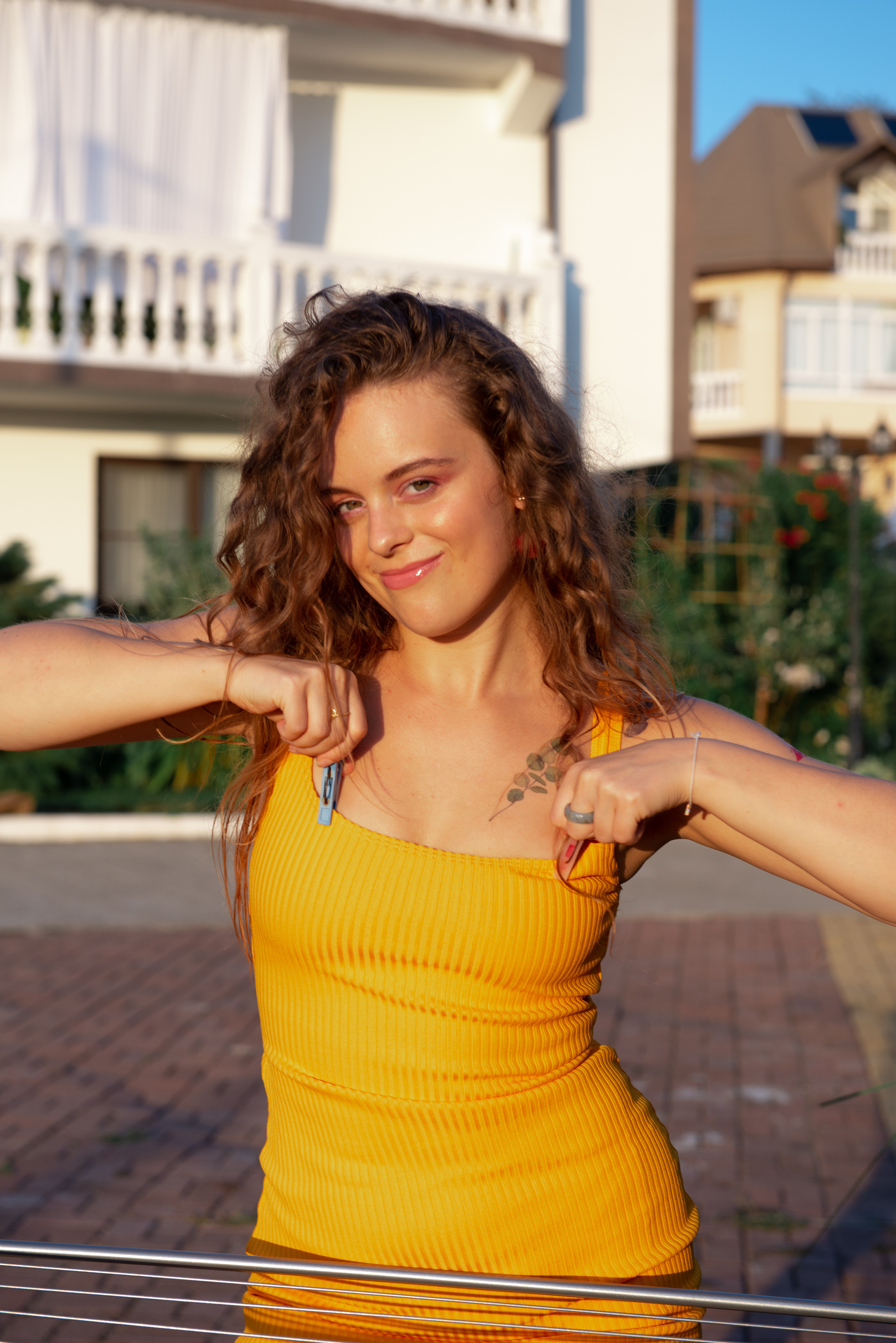 Контент фотосессия Ани в парк отеле. Портретный и репортажный фотограф в Сочи Рамодина Юлия